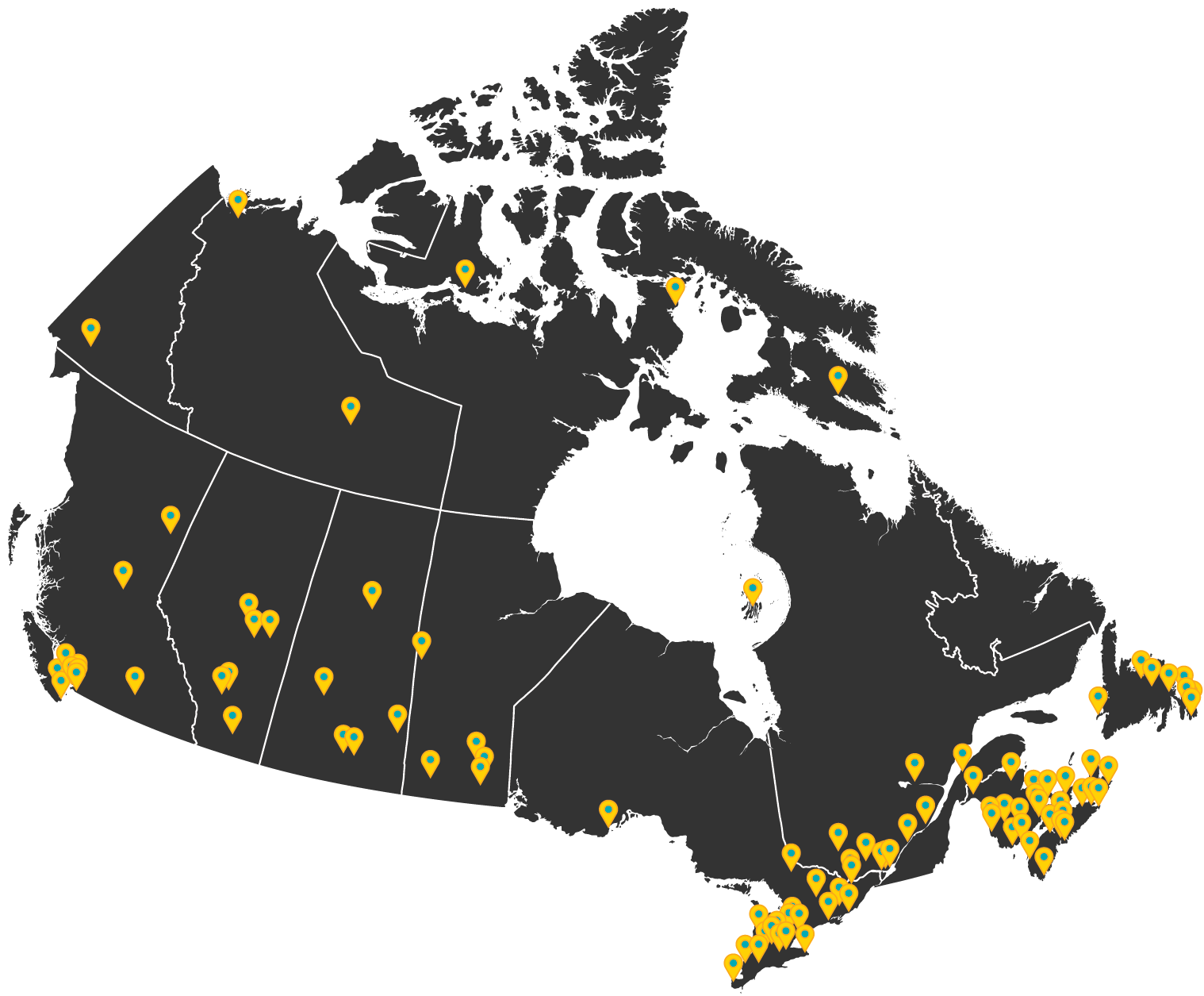 Sengage across Canada