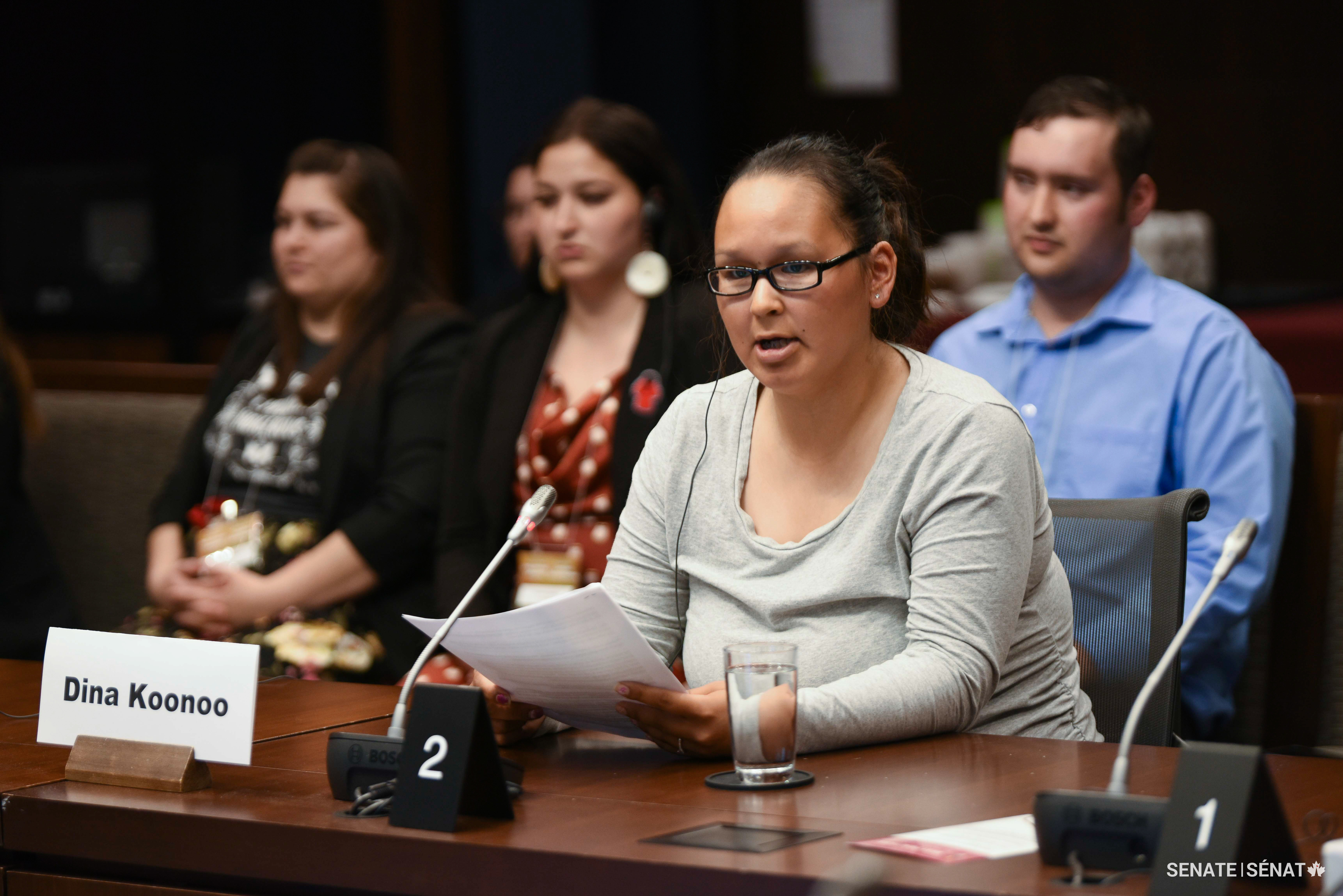 Dina Koonoo, an early childhood educator in Pond Inlet, Nunavut, told the committee about her community’s complex challenges with education, including teacher shortages, lack of childcare support, high food prices and the housing crisis.   “When you are living in crowded spaces, it’s hard to have quiet moments to concentrate on schoolwork,” she said.