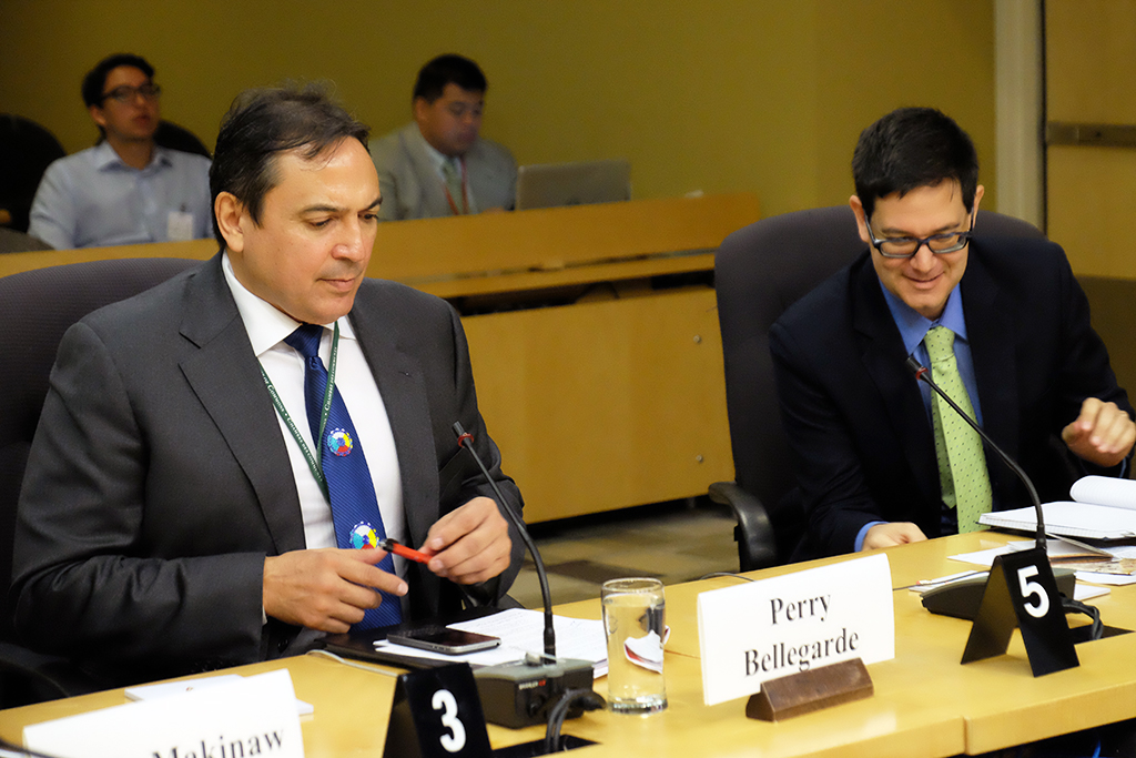 National Chief Perry Bellegarde discusses pipelines at Senate Committee on Transport and Communications.