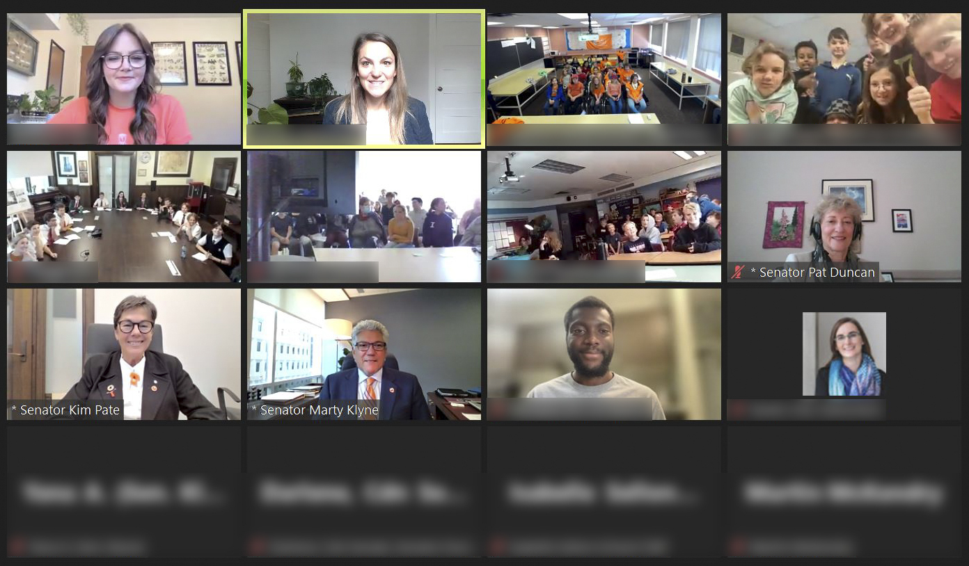 Wednesday, September 28, 2022 – To highlight the first anniversary of the National Day for Truth and Reconciliation, senators Kim Pate, Pat Duncan and Marty Klyne speak to students from across the country during a virtual round-table event called “Conversation on Reconciliation 2022”. Organized by the Centre for Global Education and facilitated by SENgage, the event gave students the opportunity to ask questions and discuss the Truth and Reconciliation Commission’s 94 Calls to Action.