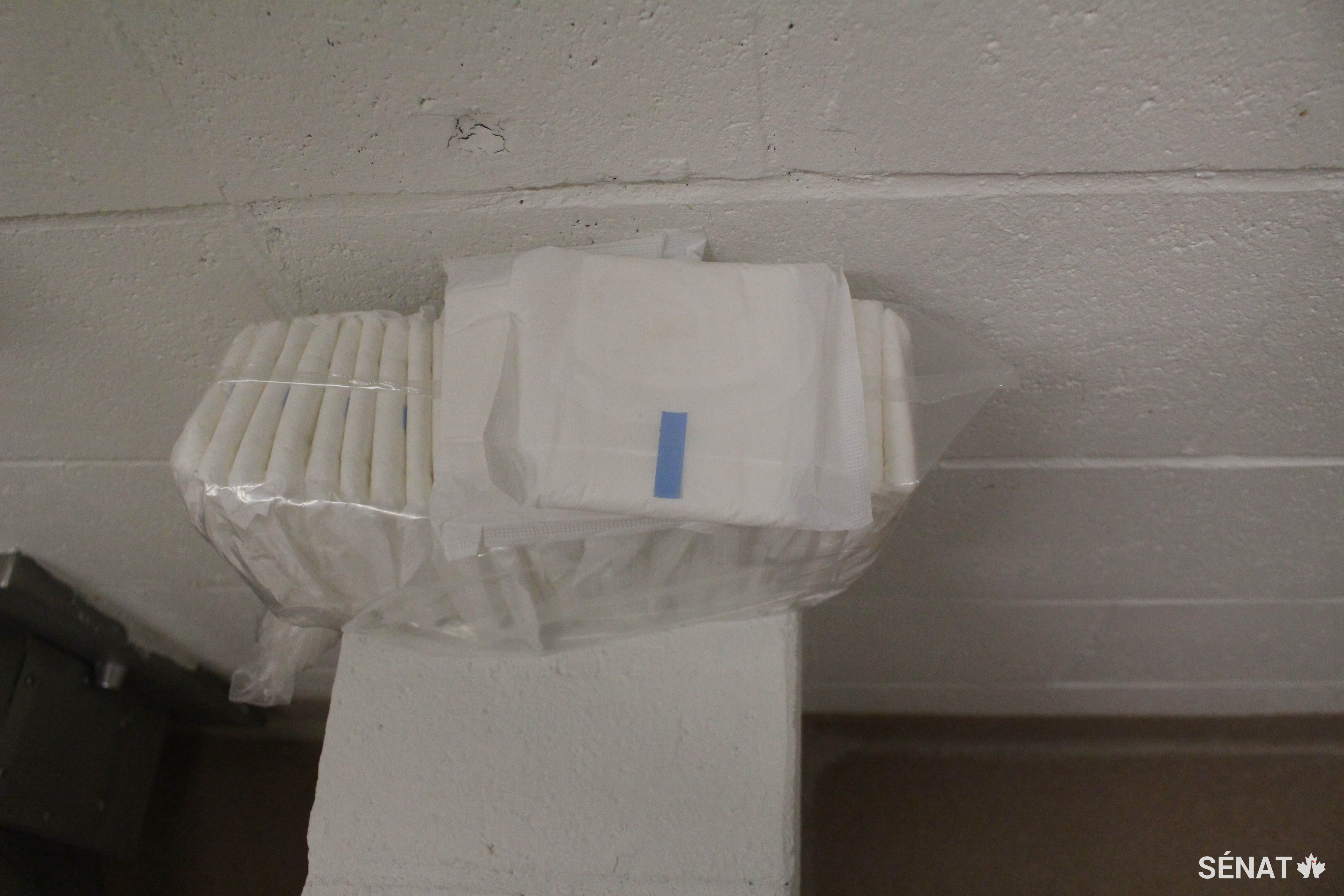 Les détenues de l’établissement de Joliette n’ont accès qu’à un seul type de serviette hygiénique; tout autre produit doit être acheté.
