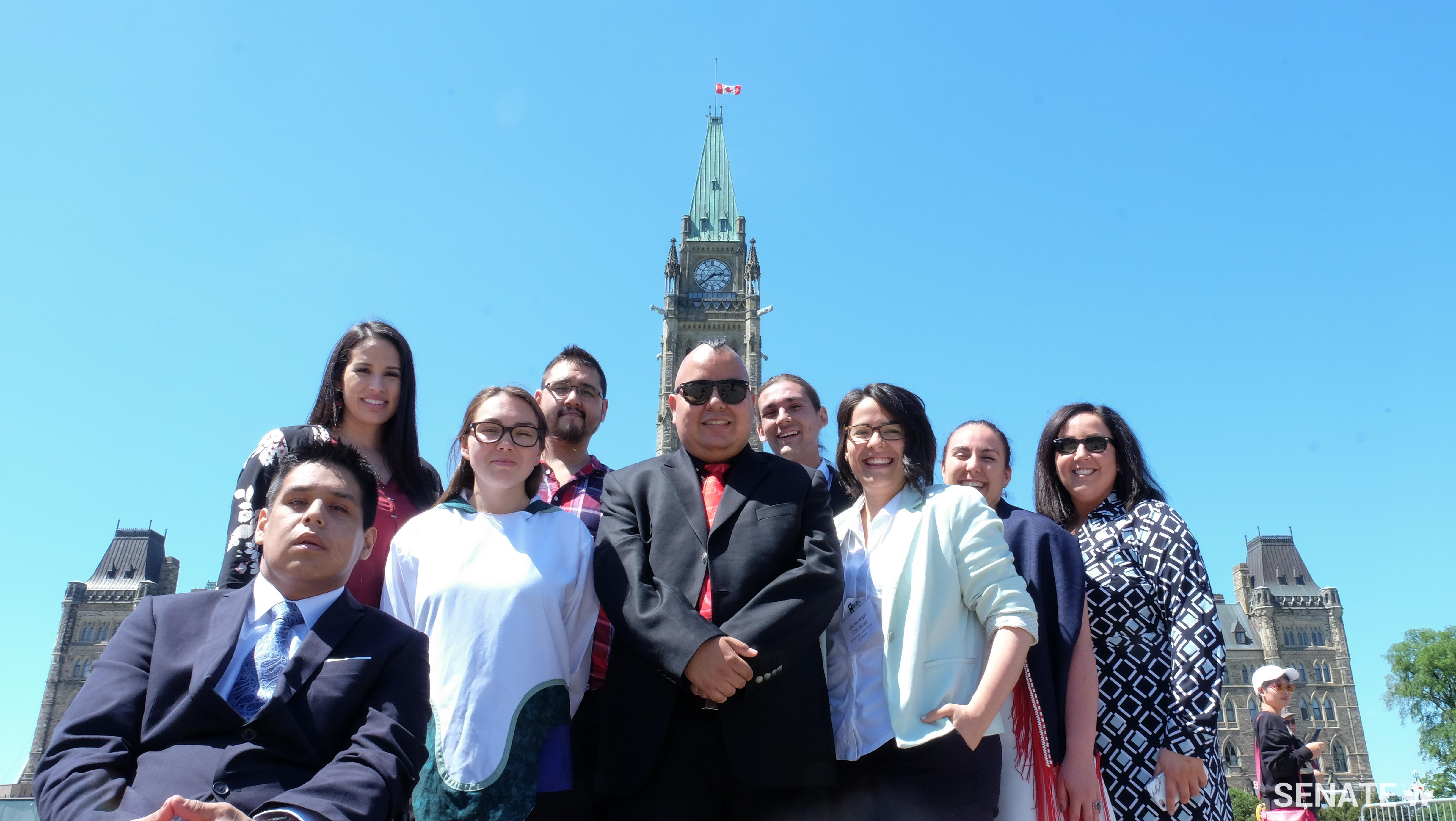 Another year, another class of Indigenous youth leaders hosted by the Senate.