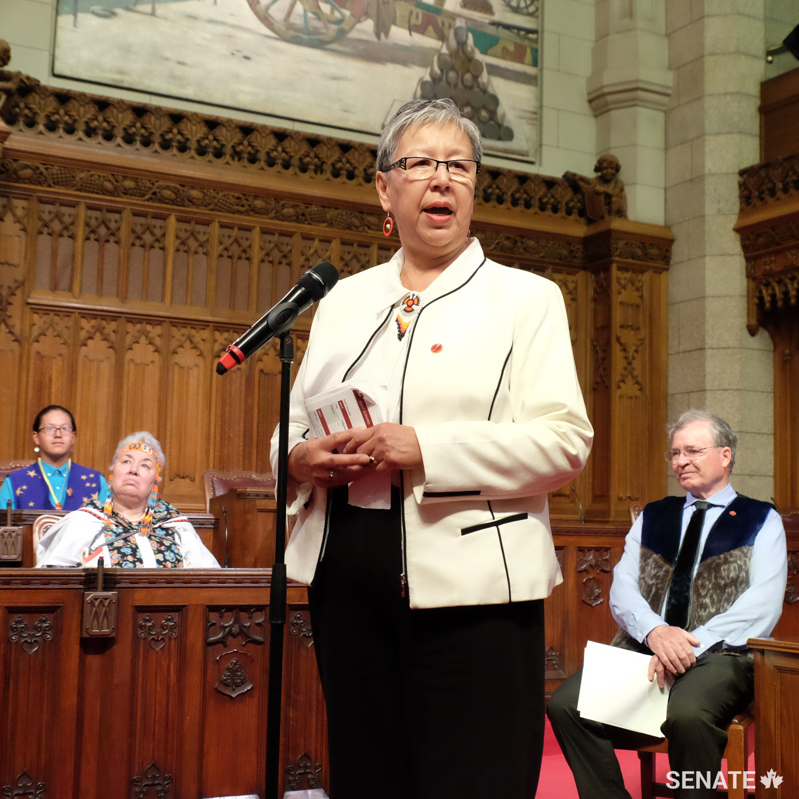 Their presentations were humbling, passionate, insightful and provided the committee with refreshing testimony to include and inform our study. — Senator Lillian Eva Dyck, chair of the Senate Committee on Aboriginal Peoples