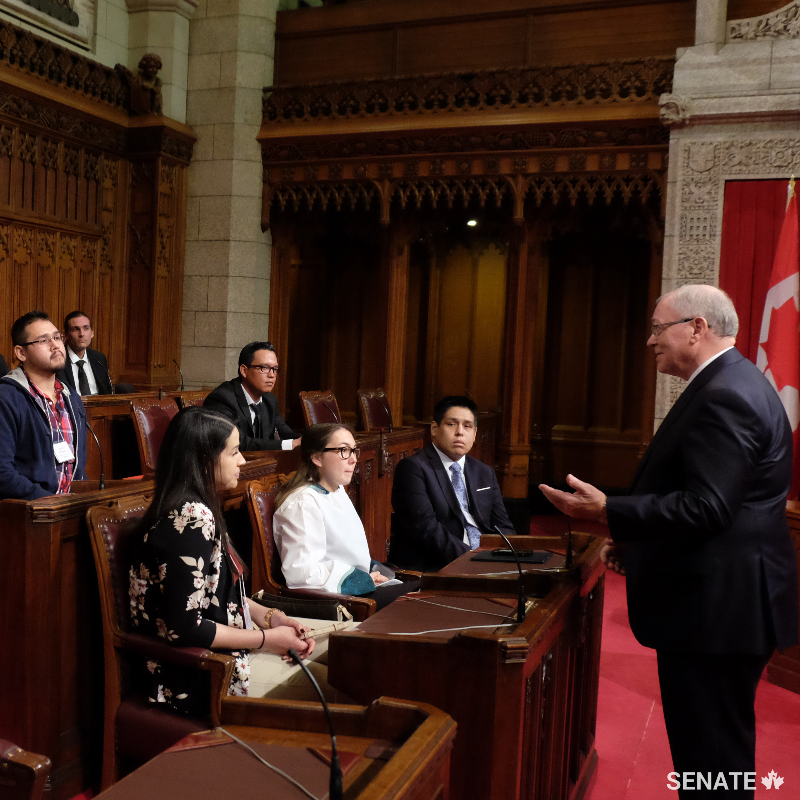 Young people are the driving force for change — their stories provide insight and direction on the way forward. The Indigenous youth leaders recognized through this initiative are actively engaged in strengthening and transforming their communities. I was drawn to their passion for building a new relationship between Canada and Indigenous peoples and am pleased to be a part of this important conversation.  — George J. Furey, Speaker of the Senate