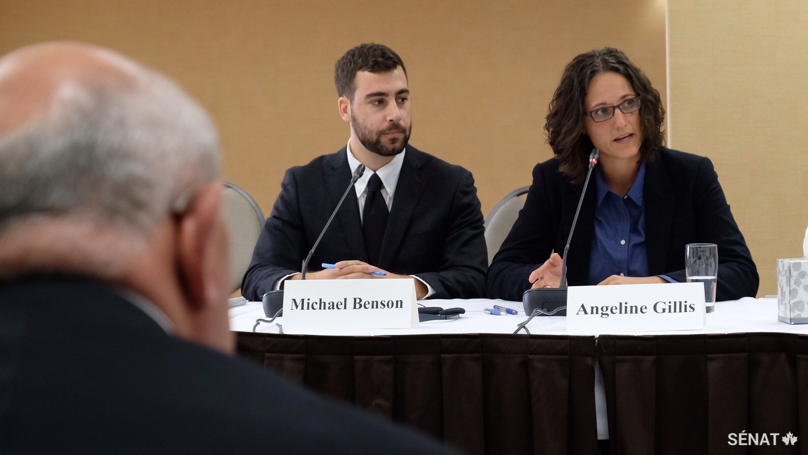 Michael Benson et Angeline Gillis du Groupe de conservation Mi’kmaw, expliquent, d’une perspective autochtone, le besoin de combiner les connaissances locales et ancestrales, ainsi que la science, afin de relever les défis liés aux changements climatiques.