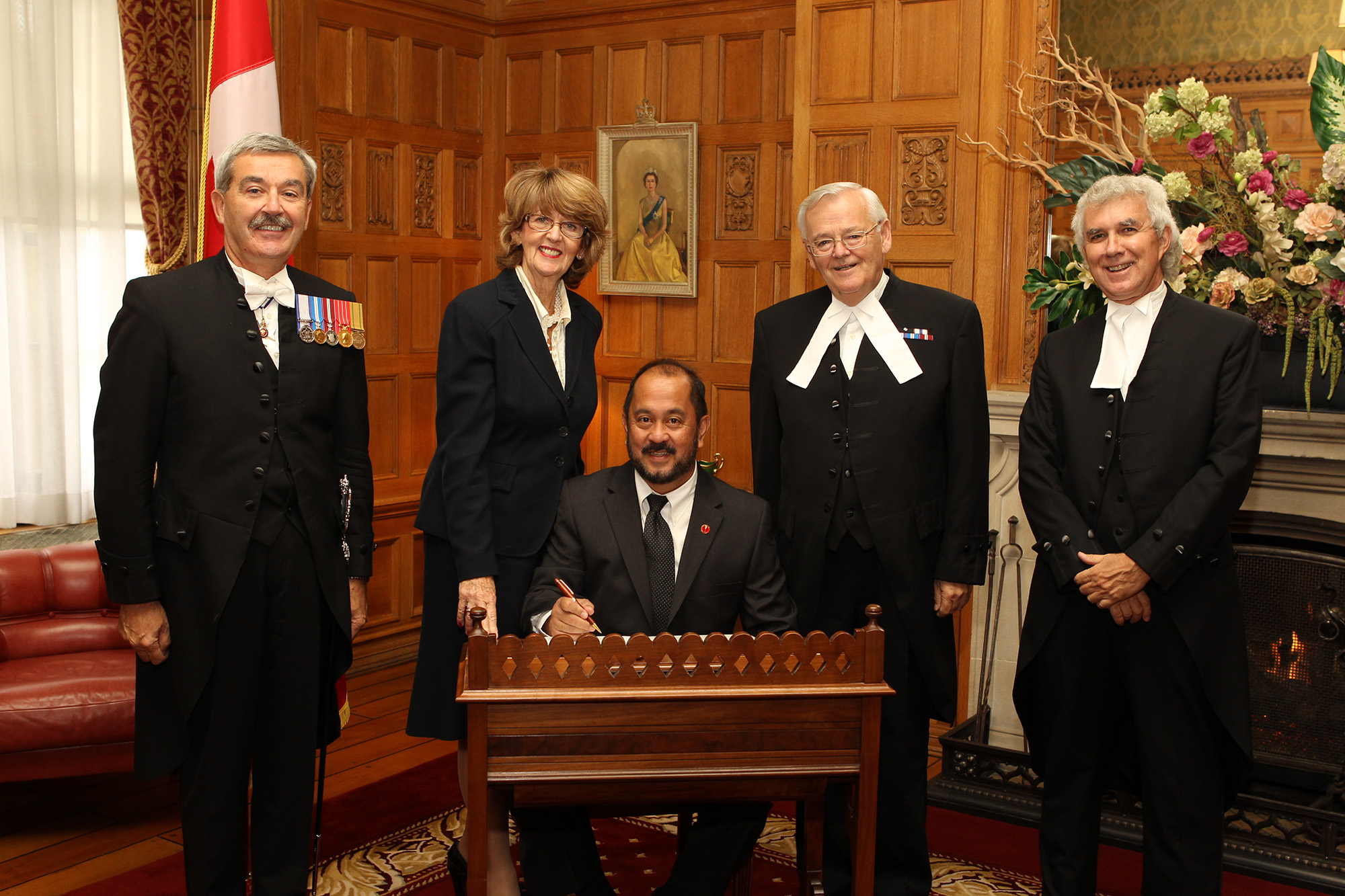 Senator Enverga was appointed to the Senate on September 6, 2012.