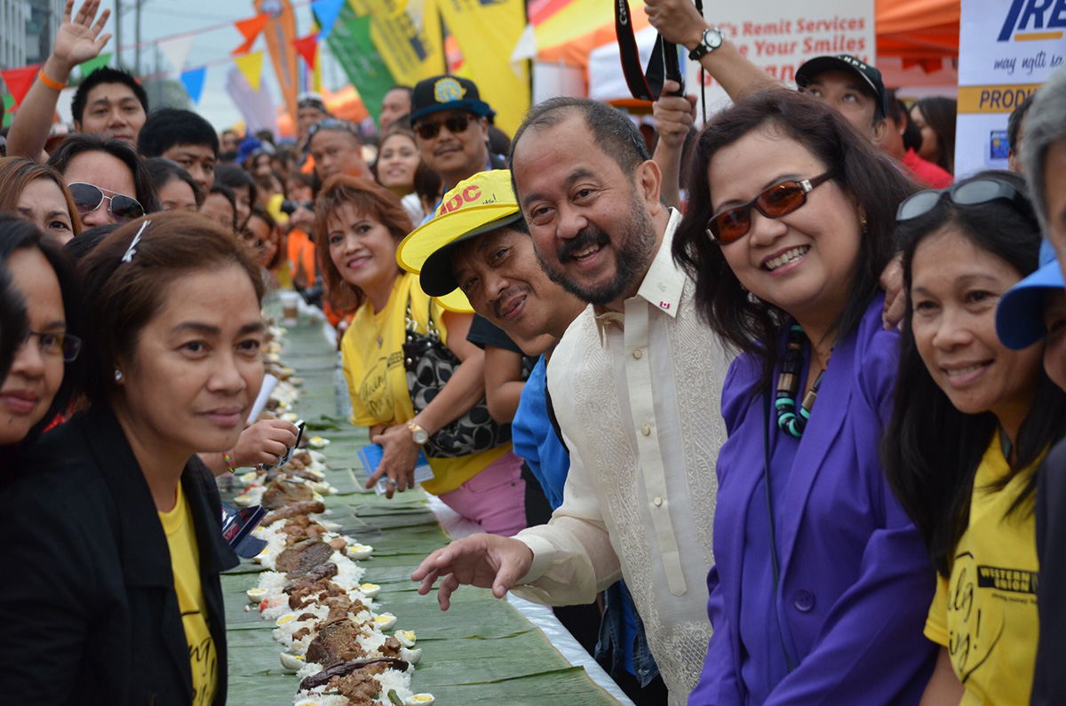 Taste of Manila, Bathurst Street at Wilson Avenue in Toronto, August 2015.