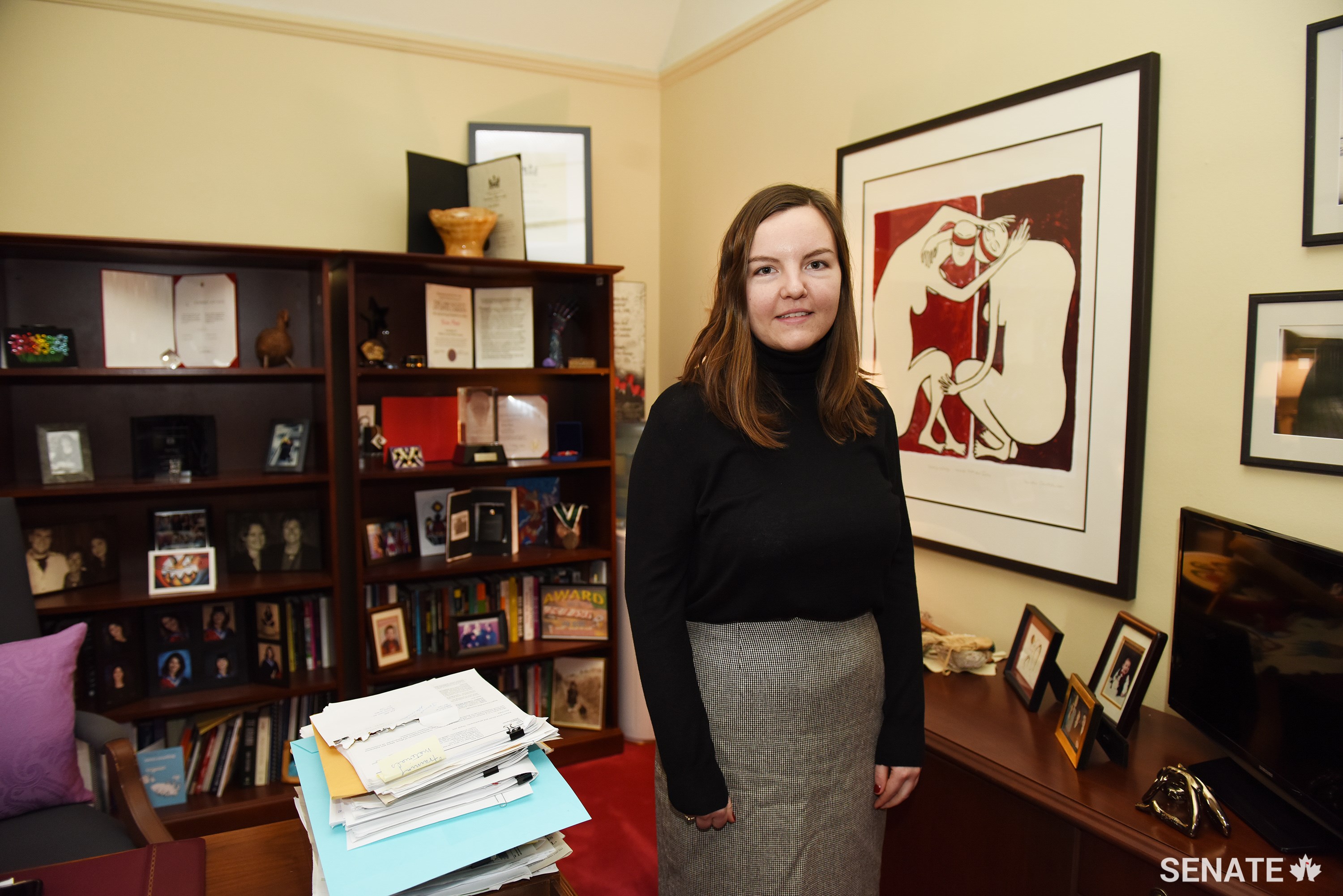 “I have interests in criminal law, constitutional law and politics more generally, so this internship has been an incredible opportunity to learn from Senator Pate and to witness Canada’s Upper Chamber at work. I think I’ve learned a lot about prisoner rights and that’s made me more of an advocate in that area. It’s also been great to work with fellow law students and learn from them. I’m definitely interested in continuing to work in politics.”