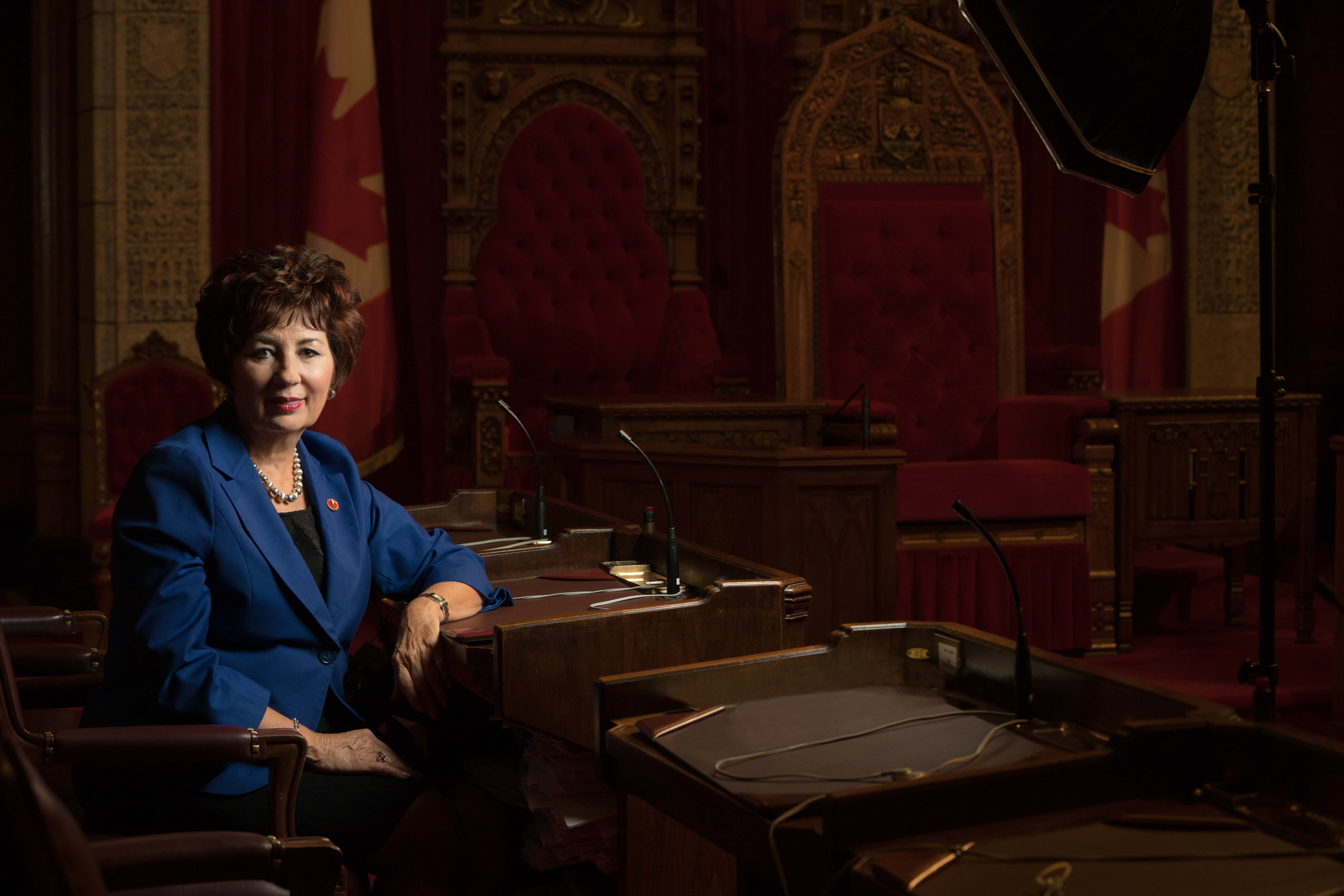 Senator Tardif retires this month from the Senate of Canada after 13 years of service.