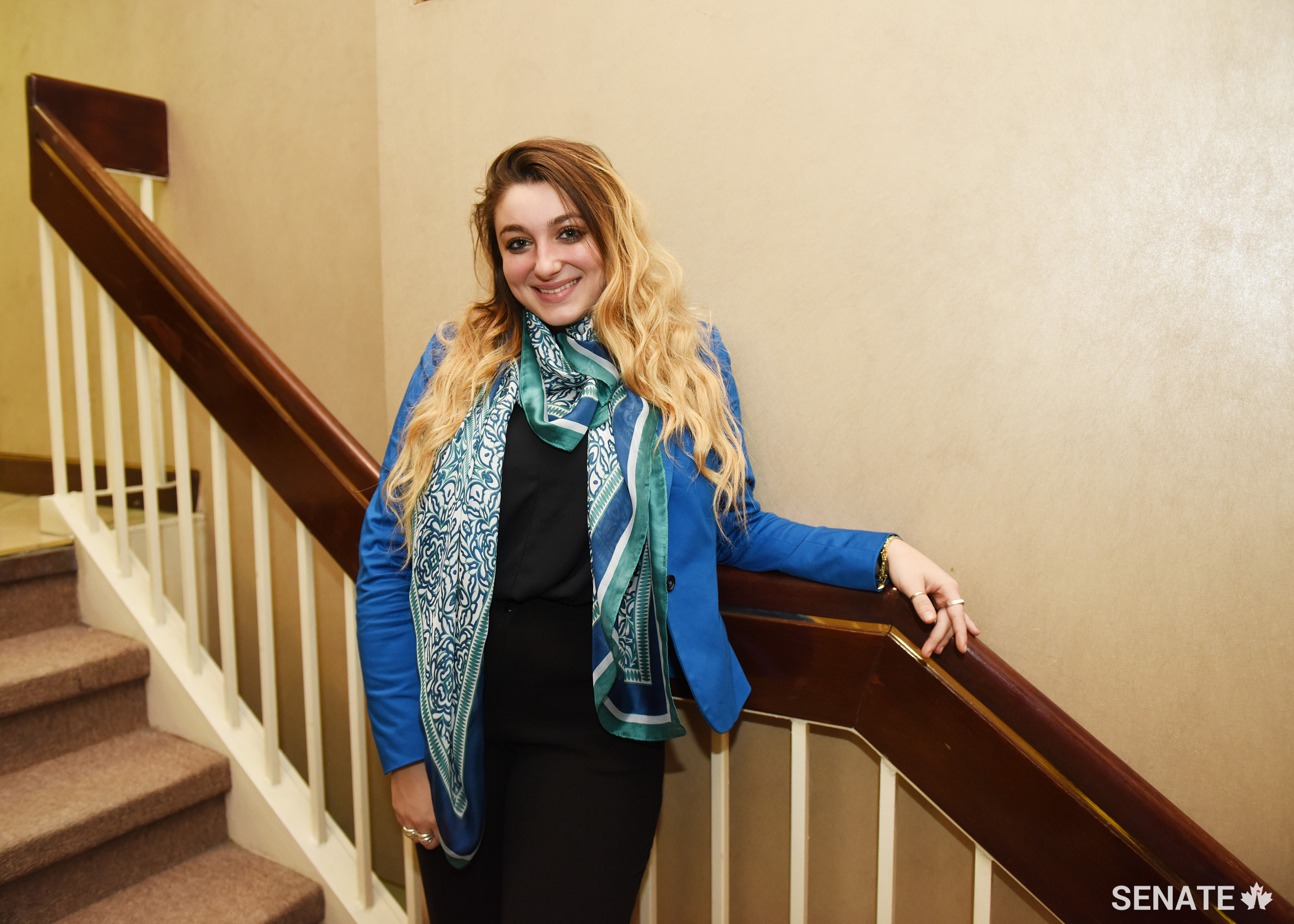 “Forum is an excellent way to broaden your perspective, to learn about yourself, your voice, the power of young people and the country more broadly speaking. I had the chance to speak with Senator Mercer about youth advocacy, which really relates to everything we've been learning about in the program. I appreciated his encouragements to stay engaged.”