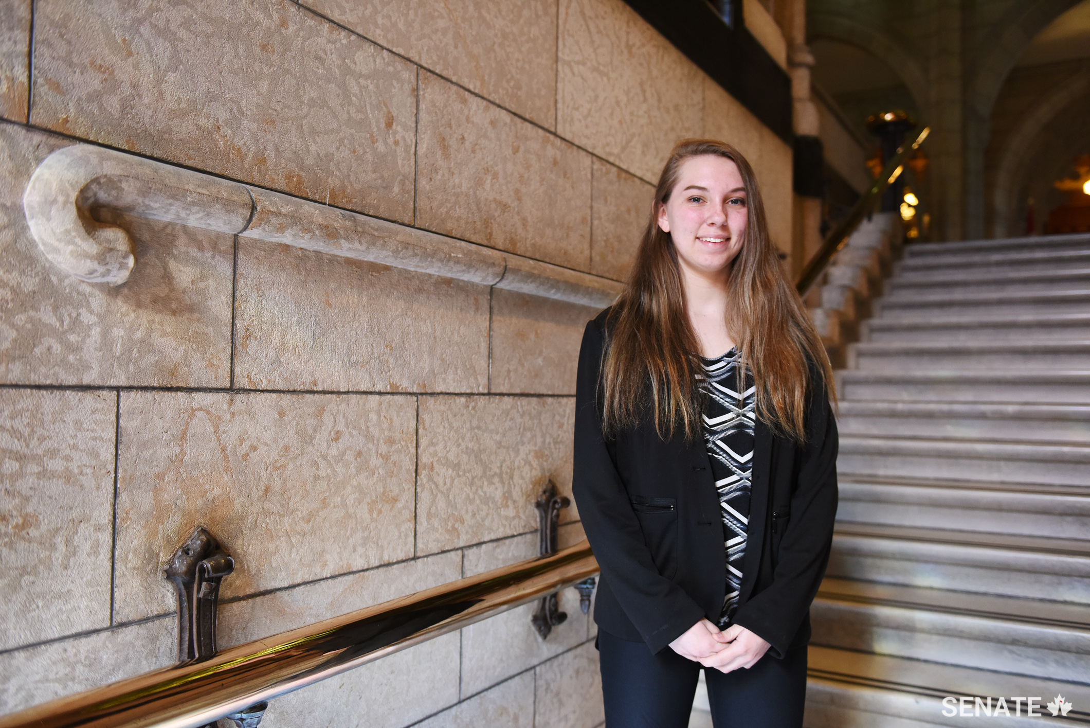 Forum has been such a learning experience. I’ve met so many people from all across the country. It’s been a wonderful opportunity to come to the nation’s capital too and learn about what goes on here. The conversation we had with Senator Hartling touched me very personally. We talked about mental illness and went in depth about different issues and solutions. It was nice to see that somebody is working towards finding common solutions to these challenges.