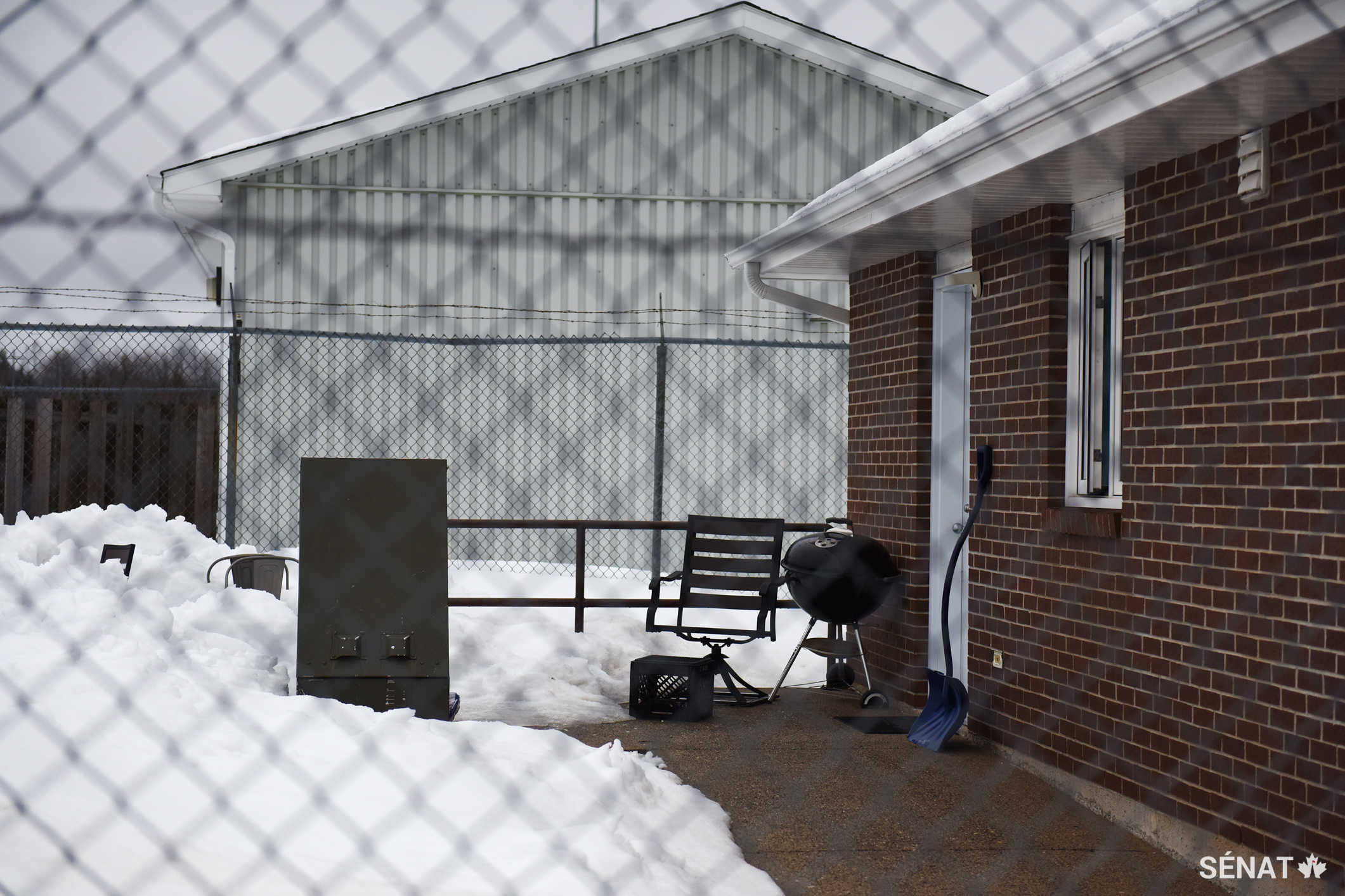 Les prisonniers peuvent présenter une demande pour passer quelques heures ou quelques jours avec leurs familles dans cette maison sur le terrain de la prison.