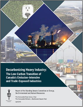 Photo of cover: Decarbonizing Heavy Industry: The Low-Carbon Transition of Canada's Emission-Intensive and Trade-Exposed Industries