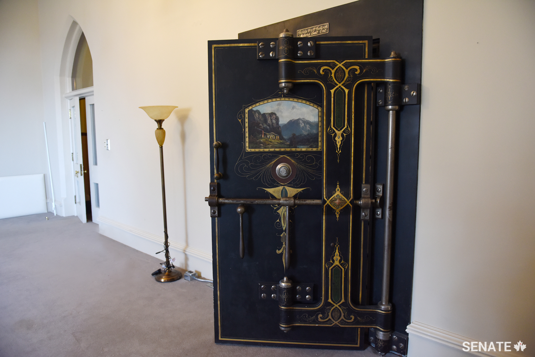 An unused vault in an office in Parliament’s East Block will house one-fifth of the Senate archives while the Centre Block undergoes a major rehabilitation.