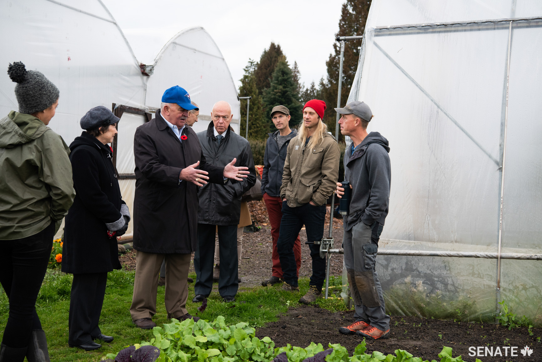 On site, the committee was able to appreciate the challenges facing smaller-scale farmers who often have to take a second job for financial stability. They must be very creative to do more with less, but fortunately the community and their network make it all possible. There was a real sense of solidarity.