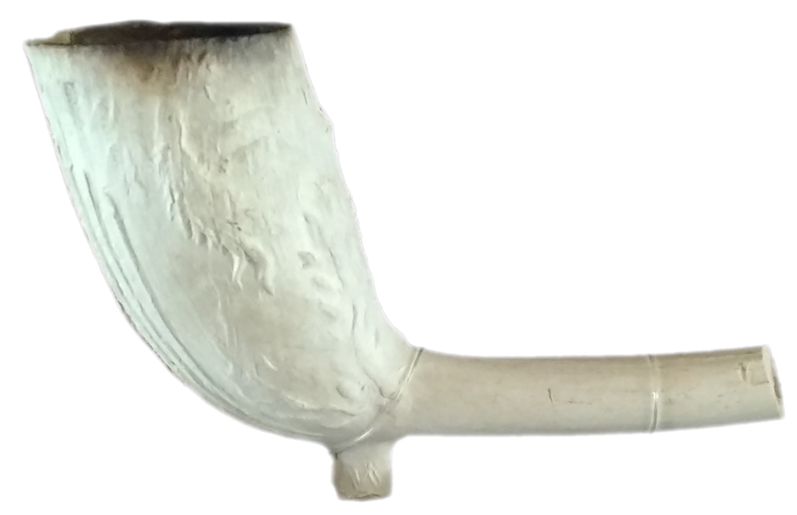 Crews also found a clay pipe unearthed on Parliament Hill.