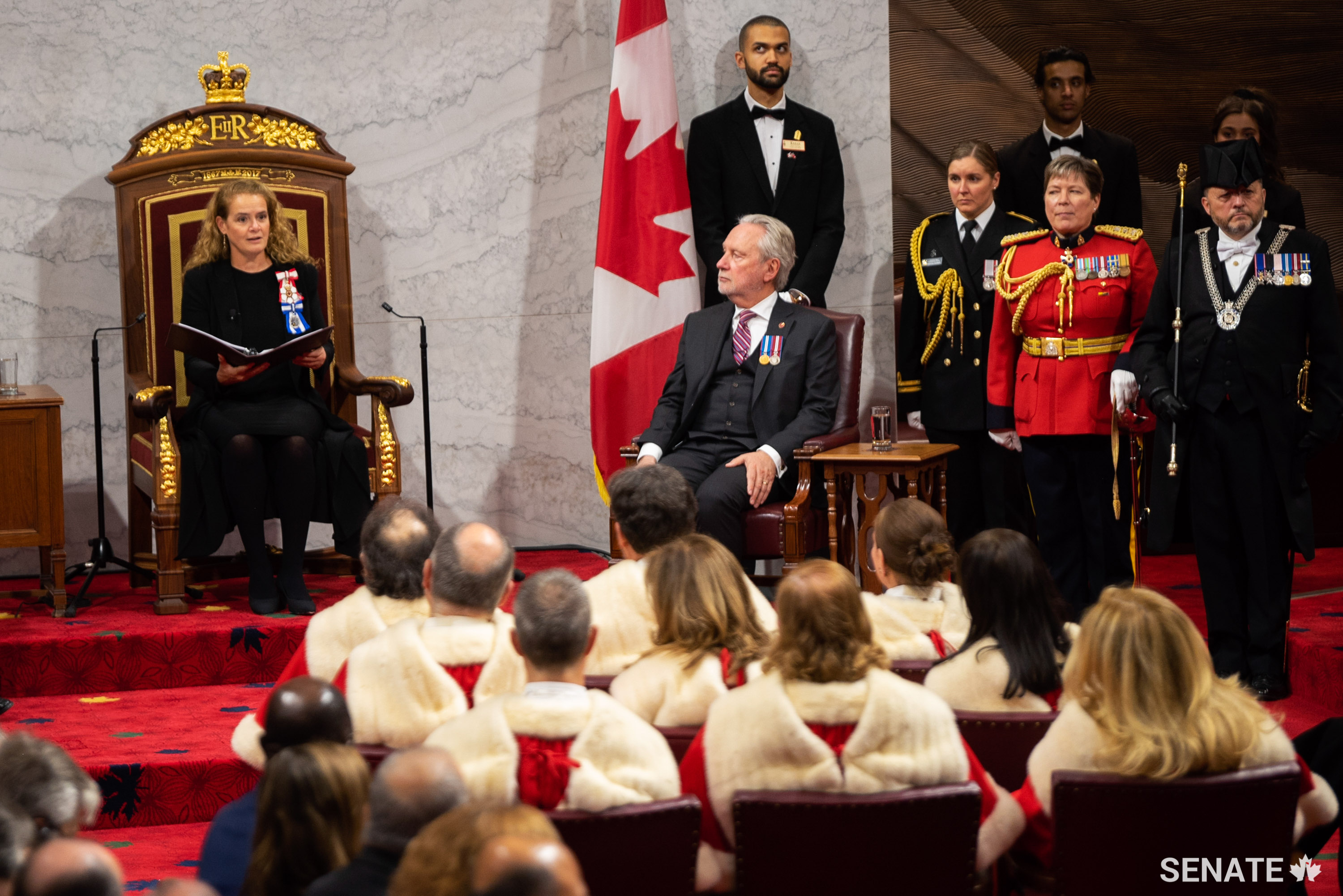 IN PICTURES: Speech From The Throne 2019