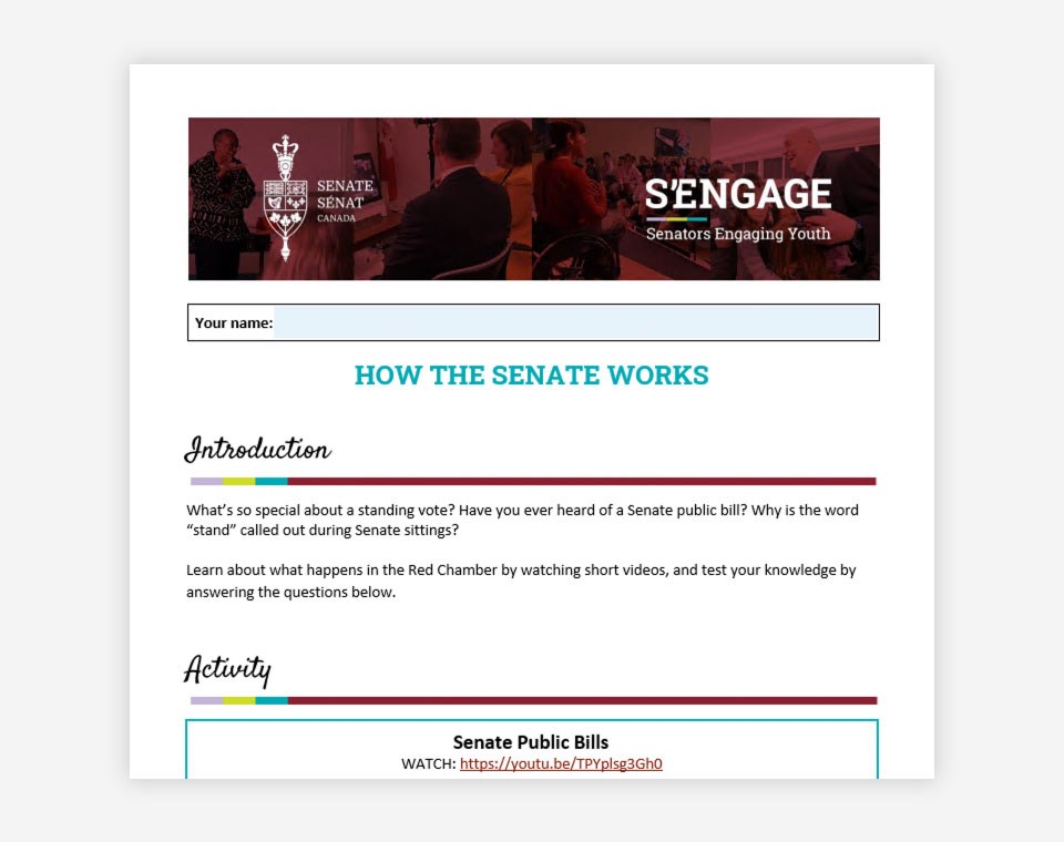 How the Senate works thumbnail