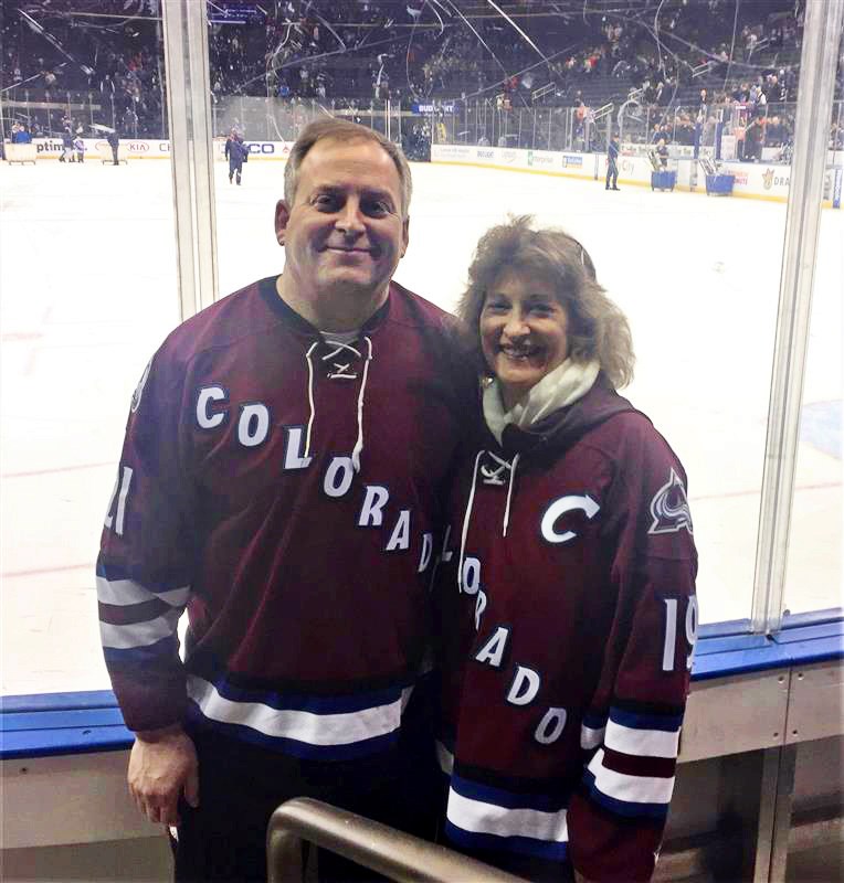 Senator Pat Duncan’s family are big hockey fans and she is now a Colorado Avalanche fan herself thanks to her husband.