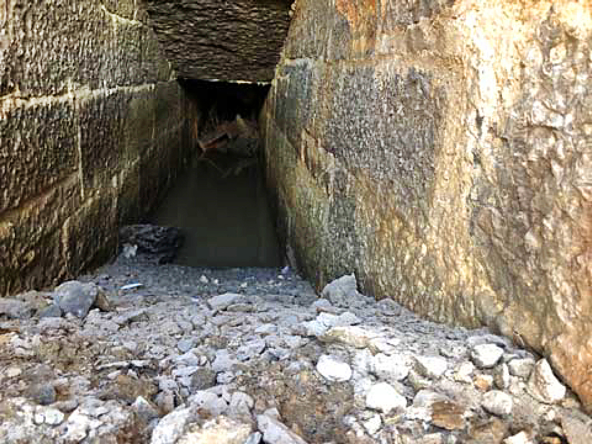 The Victoria Tower foundation contains ventilation shafts that brought air into Centre Block. (Photo credit: Public Services and Procurement Canada).