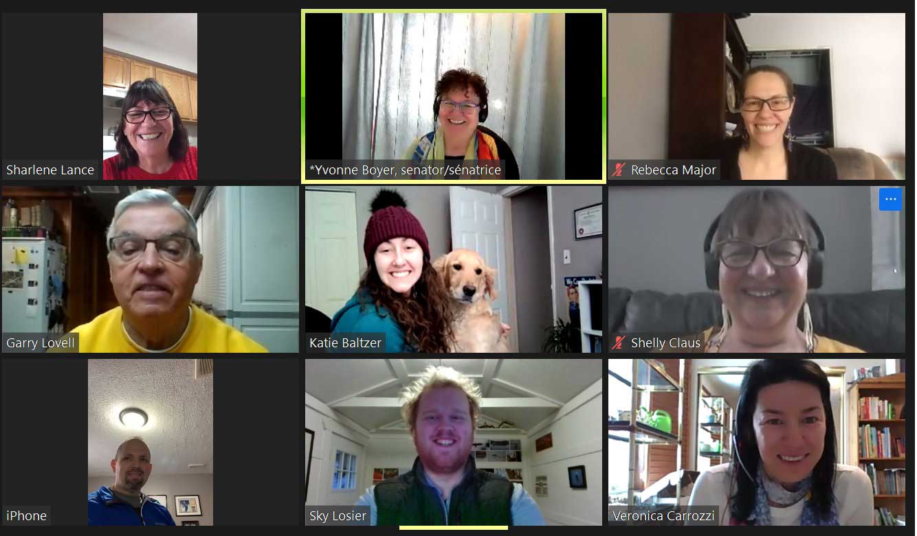 Tuesday, January 19, 2021 – Senator Yvonne Boyer meets with Métis community leaders from the Windsor-Essex-Kent region to hear their perspectives and learn how to better represent their needs in the Senate.