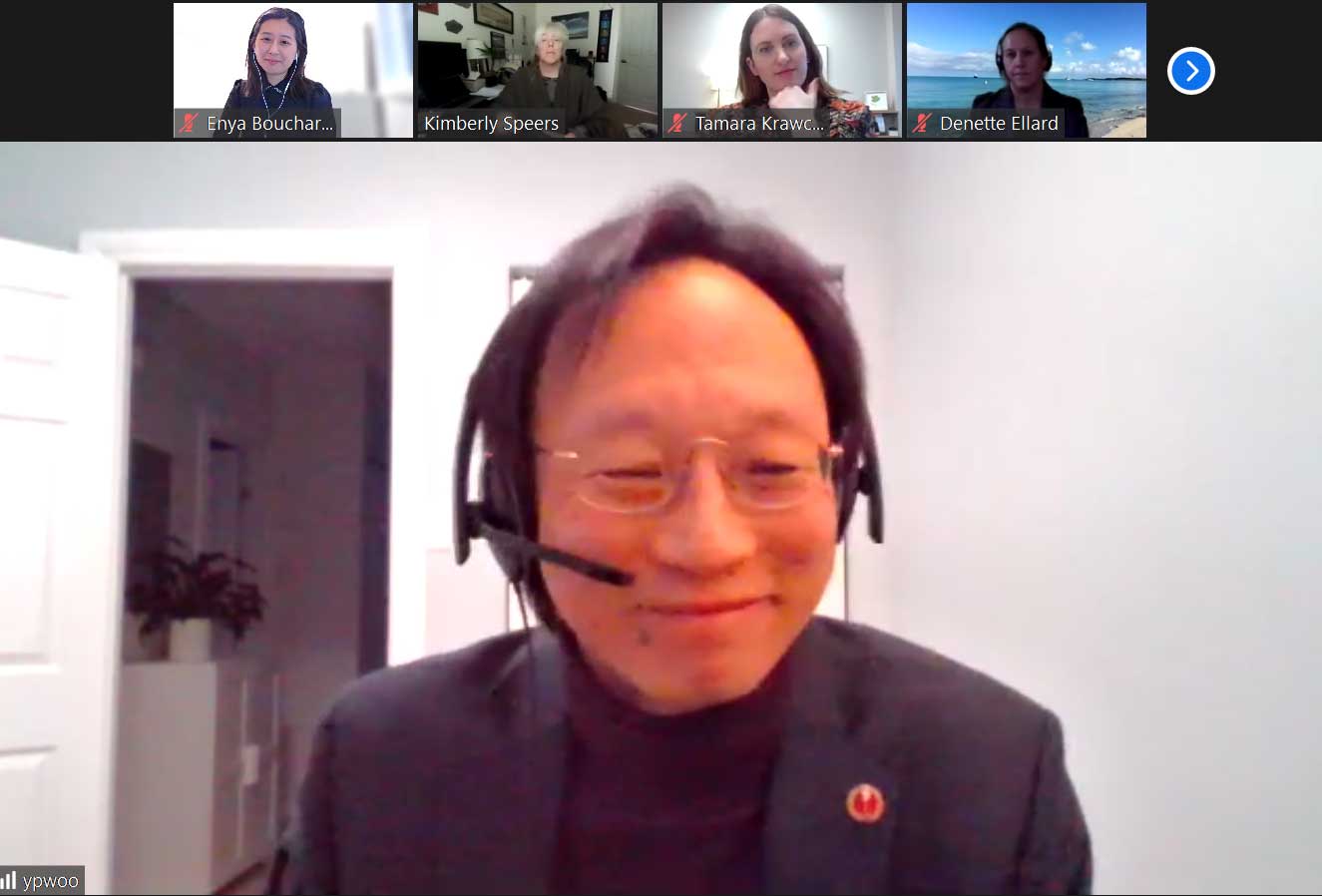 Thursday, March 4, 2021 – Senator Yuen Pau Woo shares his knowledge of the policy-making process in Canada with students from the University of Victoria’s School of Public Administration.