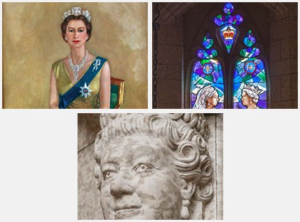 Depictions of Queen Elizabeth II