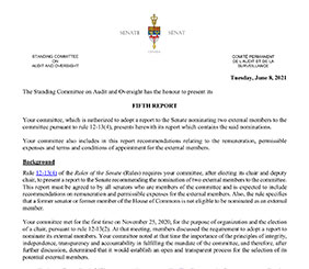 Nomination of External Members