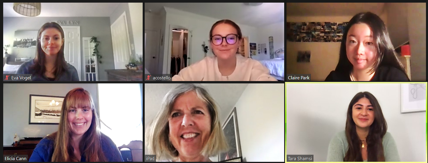 Lundi 17 mai 2021 – La sénatrice Marty Deacon rencontre des athlètes étudiants de la National Ski Academy de Collingwood, en Ontario, pour discuter du travail du Sénat et de son expérience relative aux sports et à l’éducation.