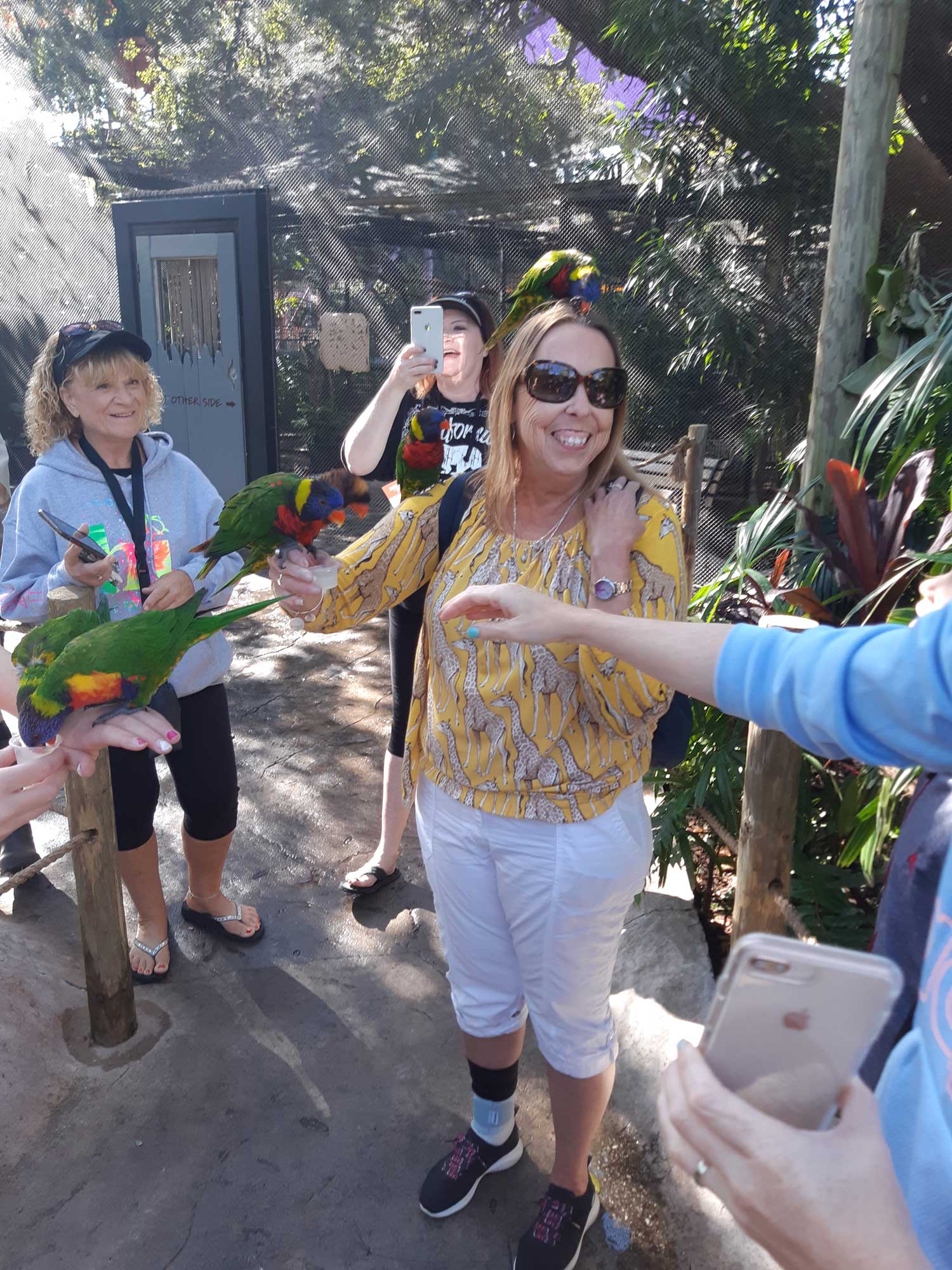 Senator Keating loved birds — and animals, in general — according to her daughter Stephanie. (Photo credit: Office of the late Senator Keating)