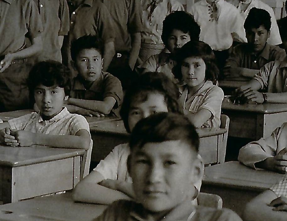As a child, Senator McCallum, second from the right, won first prize in her religion class for her vivid description of hell. “The fear of hell has remained with me throughout my life,” she writes.