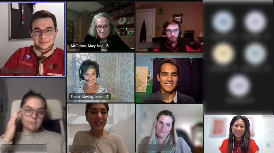 Monday, September 27, 2021 – Senator Mary Jane McCallum and Senator Josée Forest-Niesing participate in a webinar organized by Scouts Canada to reflect on the meaning of truth and reconciliation with youth from across the country.