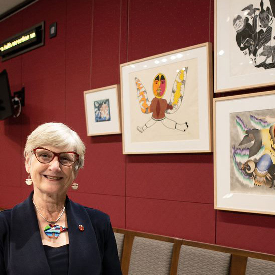 Art installation brings Northern voices to the Senate of Canada Building