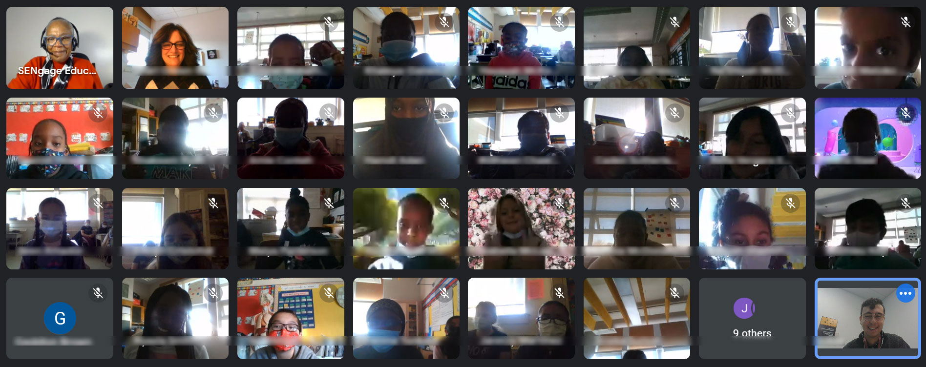 Monday, November 29, 2021 – Senator Wanda Thomas Bernard virtually visits students in Grades 4 and 5 at Bala Avenue Community School in York, Ontario. She participated in their monthly book club and commented on topics addressed in R is for Reparations by the Global Afrikan Congress – Nova Scotia Chapter.