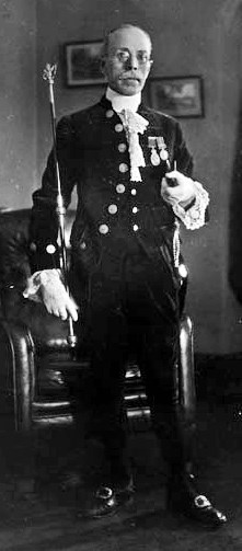 Ernest Chambers, le gentilhomme huissier du bâton noir (Crédit photo : Bibliothèque et Archives Canada)