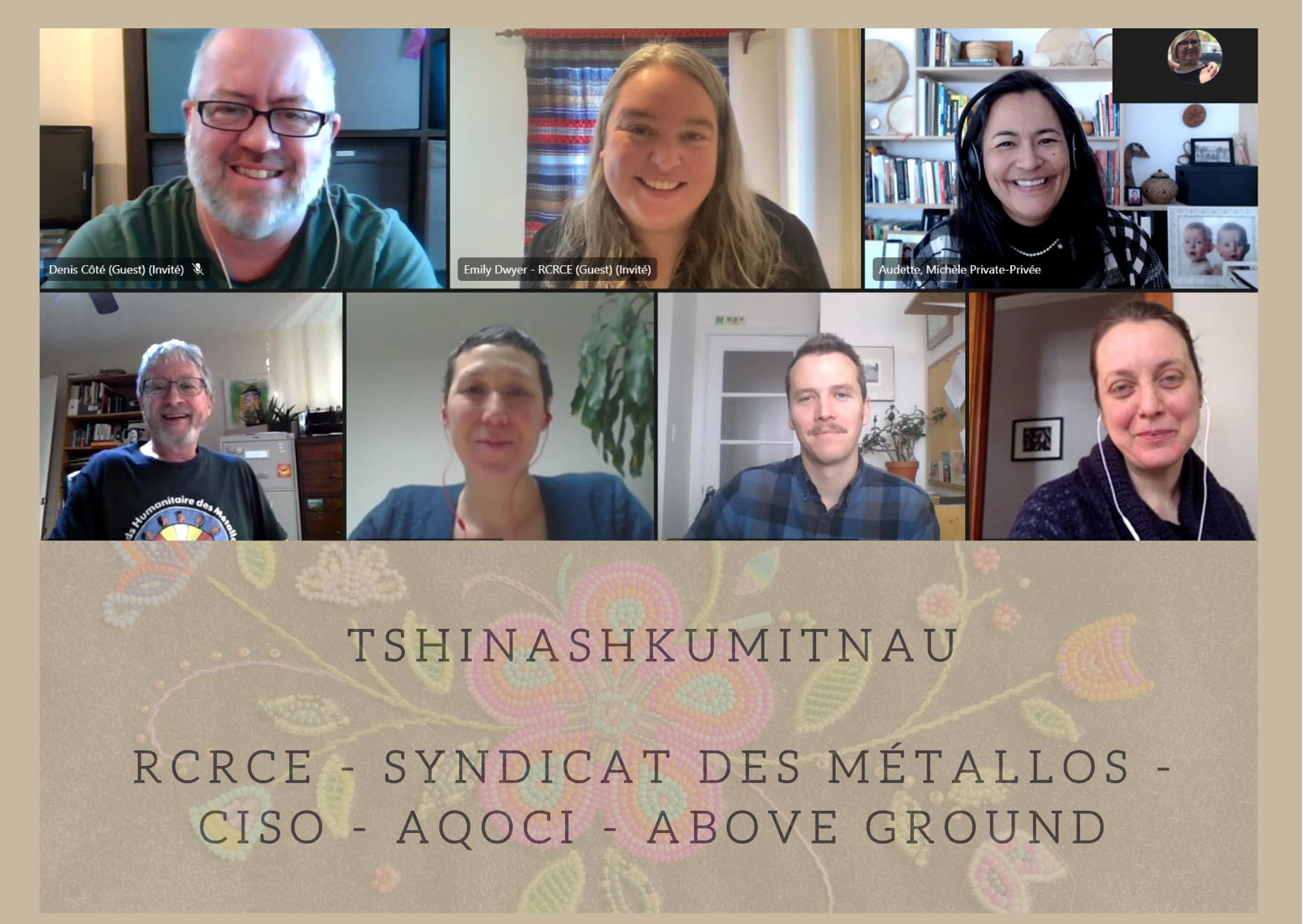 Senator Michèle Audette meets with members of several human rights organizations to discuss Bill S-211, the Fighting Against Forced Labour and Child Labour in Supply Chains Act.