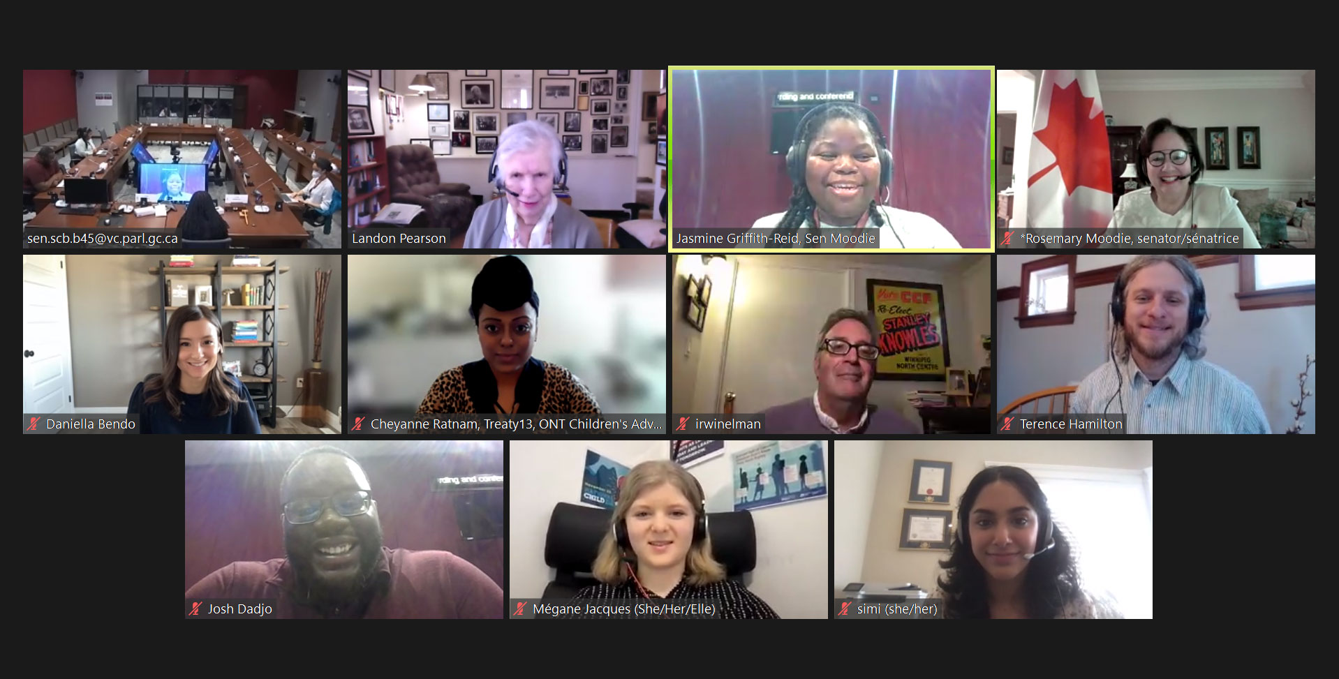 Senator Rosemary Moodie launches her collaborative, youth-centred report, A Look into Our Thoughts: A Collaborative Initiative on the Creation of a Commissioner for Canada’s Children and Youth.