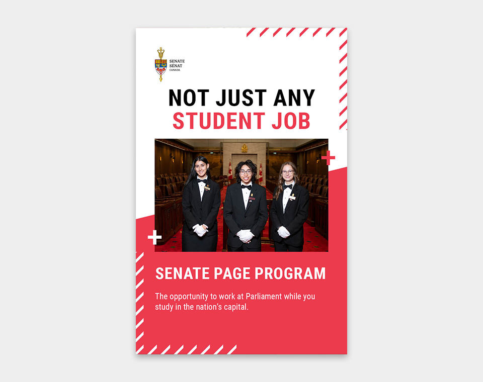 Page Program brochure cover