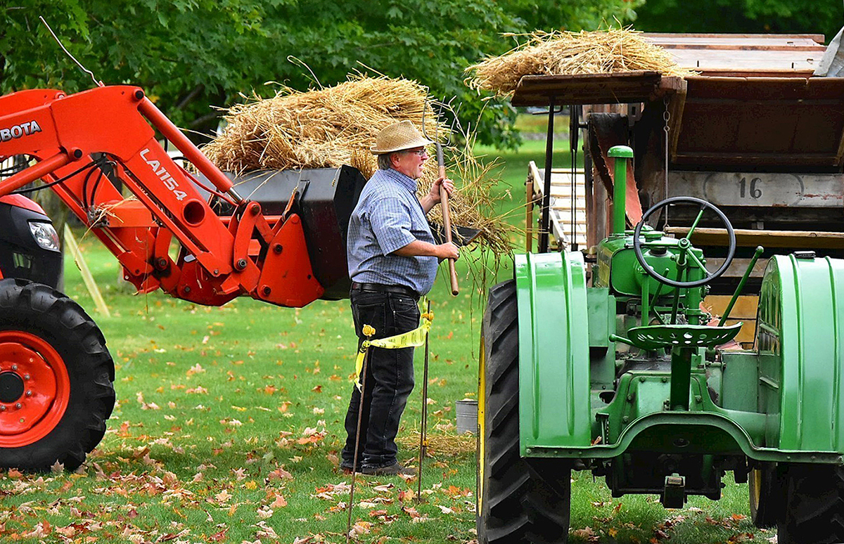 Senator Black at the Wellington County Harvest Home Festival in September 2019. (Photo credit: Office of Senator Rob Black)