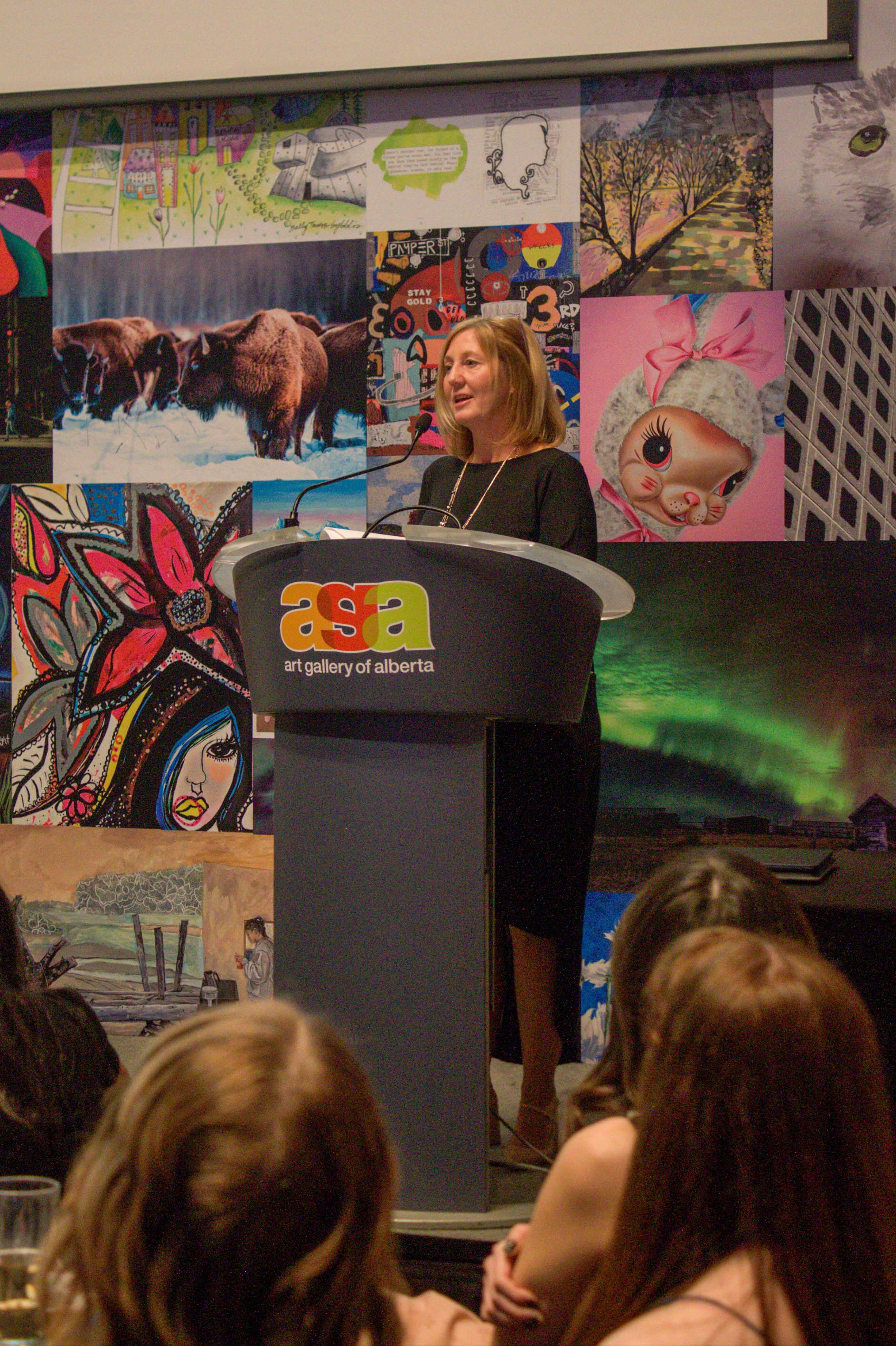 Friday, February 7, 2025 – Senator Patti LaBoucane-Benson; Women In Business Annual Gala; visit organized by SENgage; Edmonton, Alberta.  Photo credit: Ebun Olaolu-Oyeyemi.