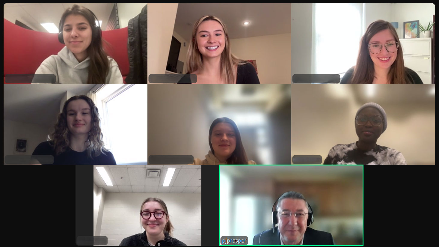 Tuesday, March 4 – Senator Paul Prosper; virtual event, organized by SENgage, with students from Saint Mary’s University, Halifax, Nova Scotia.