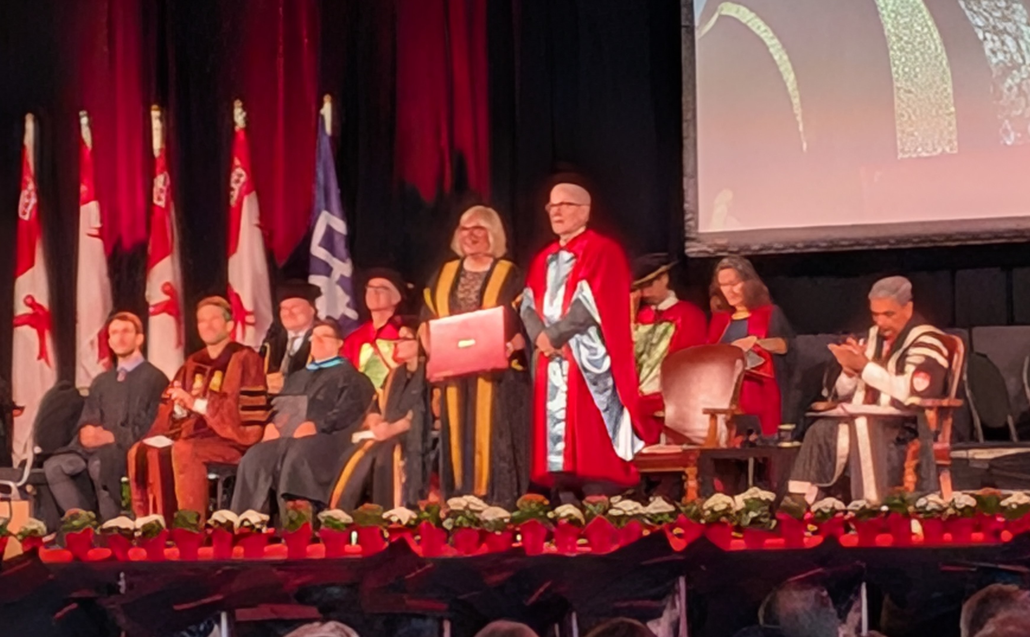 Monday, June 2, 2025 – Senator David Richards; recipient of a Doctor of Letters, honoris causa (D.Litt.) from the Faculty of Arts at McGill University; Montréal, Quebec.