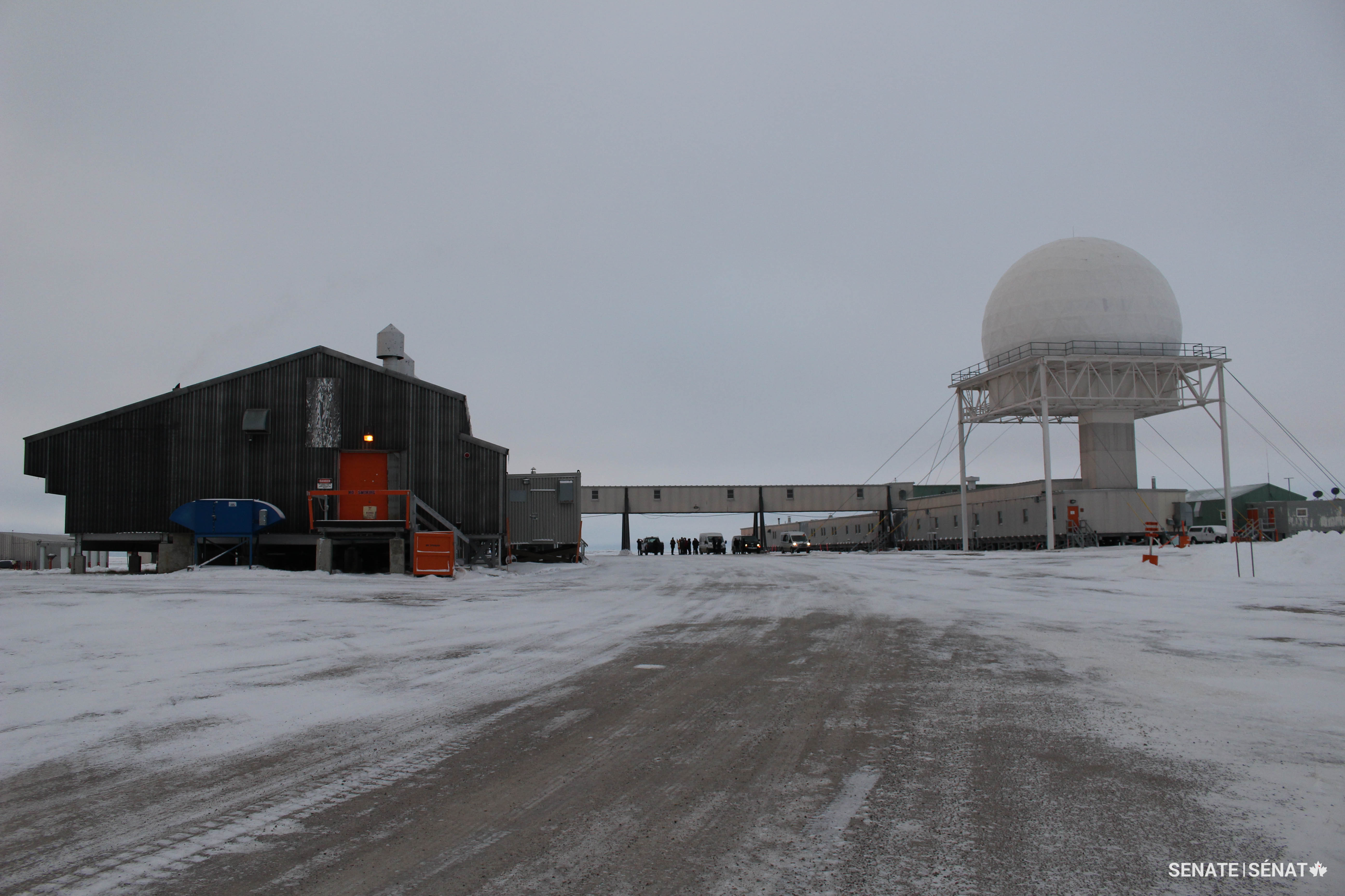 Cambridge Bay is also home to part of the North Warning System — a chain of radar stations that monitors northern approaches to Canadian and American airspace.