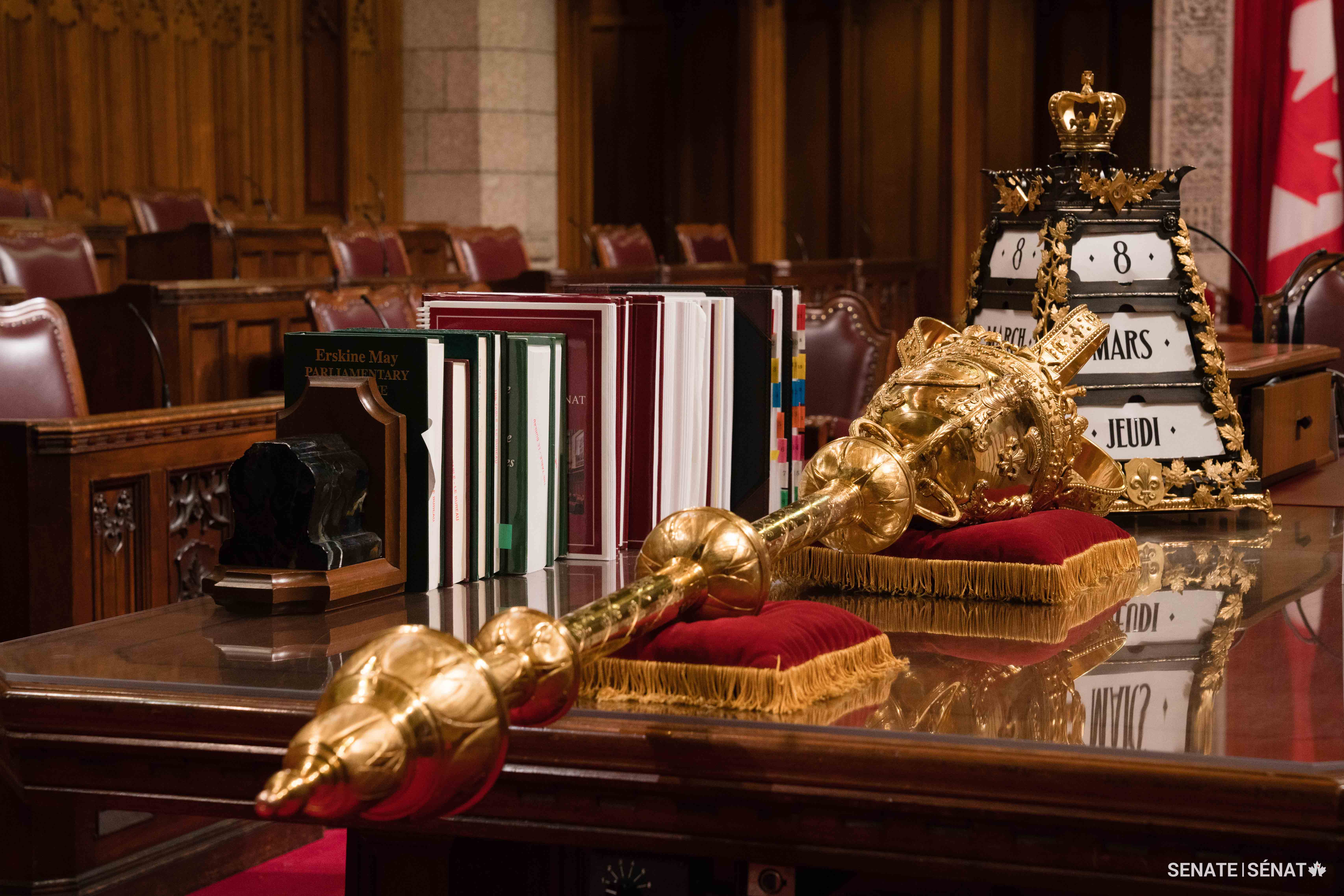The Senate Mace is one of the most important artefacts in the Upper Chamber’s collection.