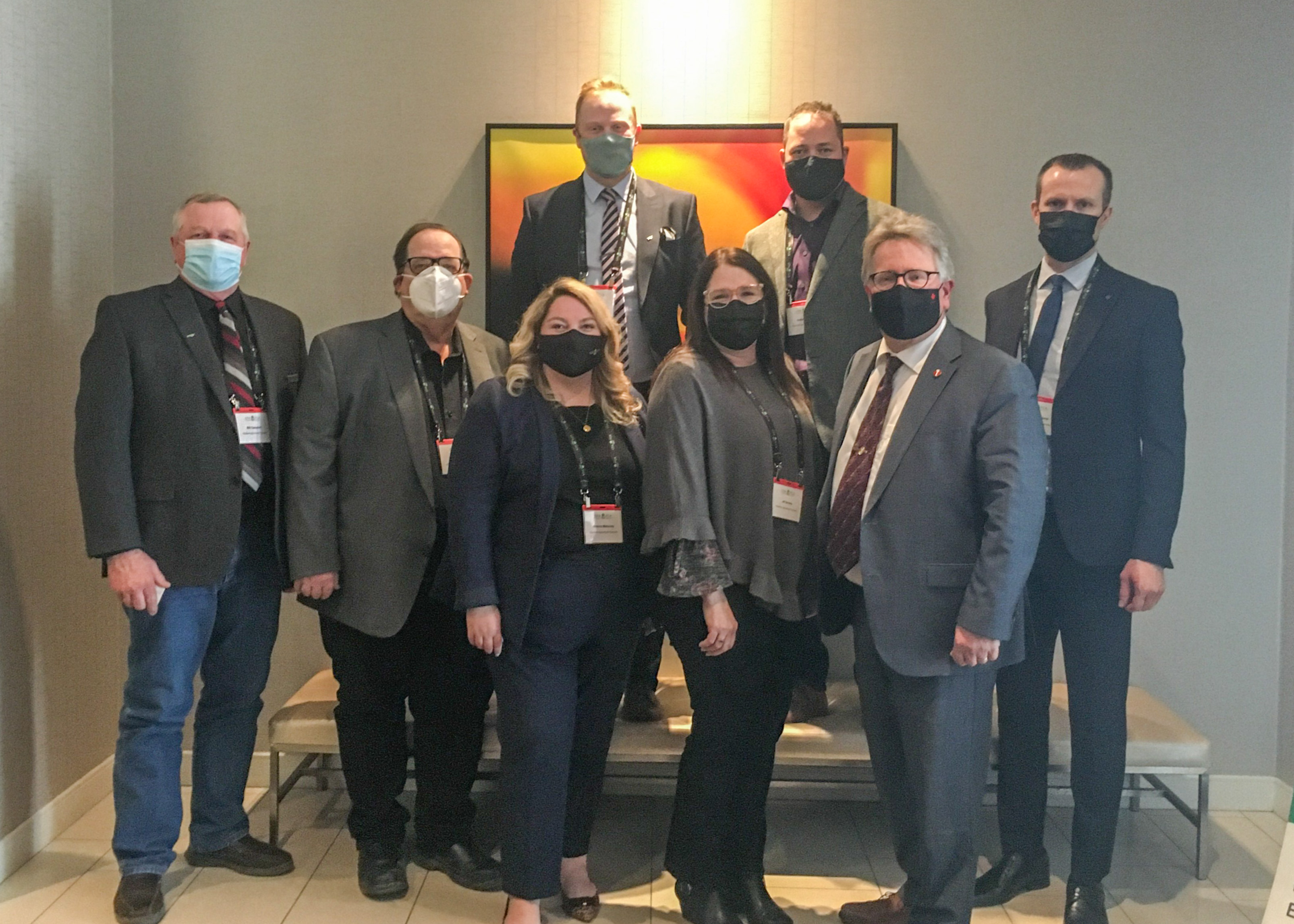 Senator Rob Black meets with representatives of Keystone Agricultural Producers during the Canadian Federation of Agriculture’s Annual General Meeting held in Ottawa. They discussed concerns, opportunities, and challenges currently facing the Canadian 