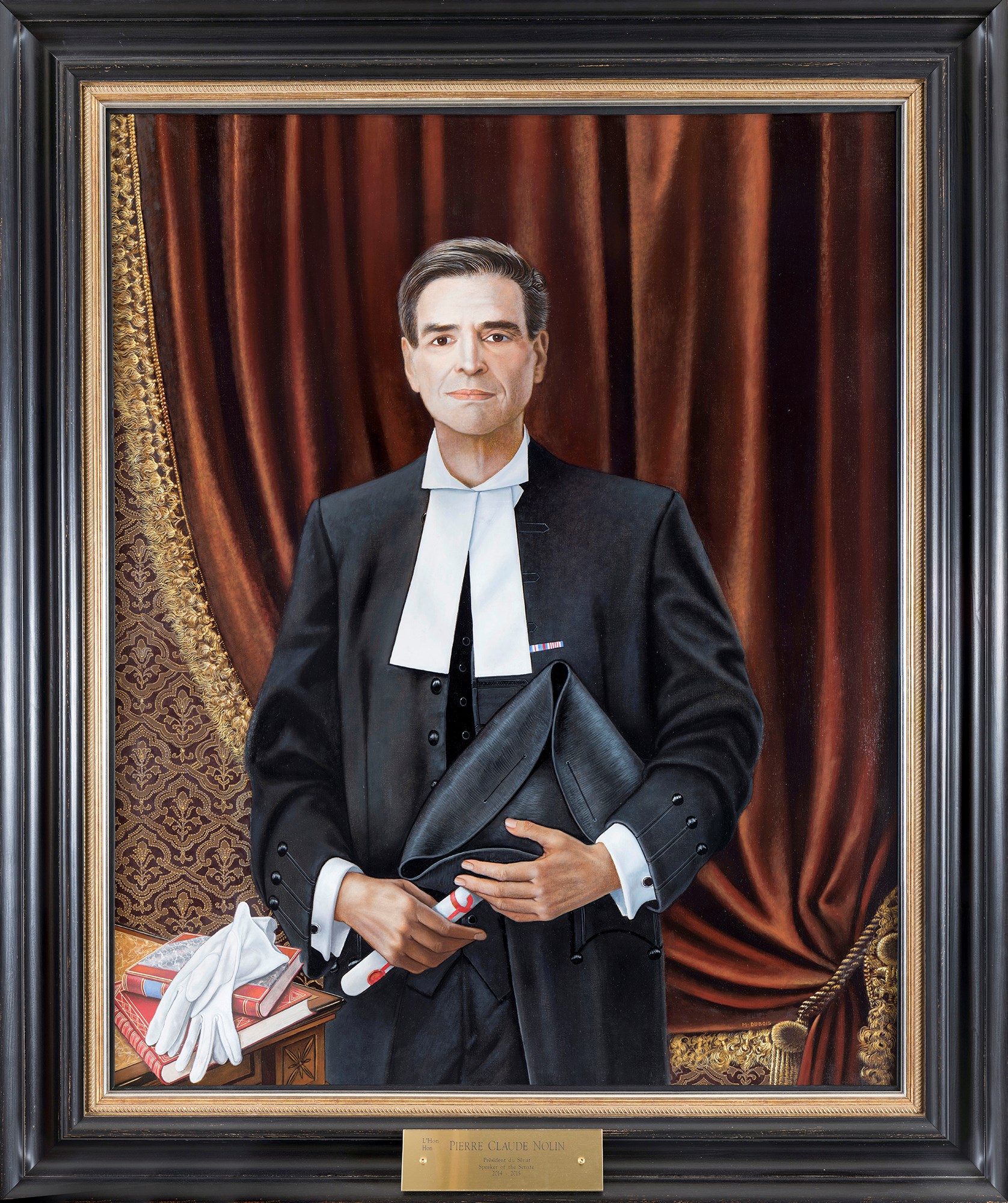 The official portrait of the Honourable Pierre Claude Nolin