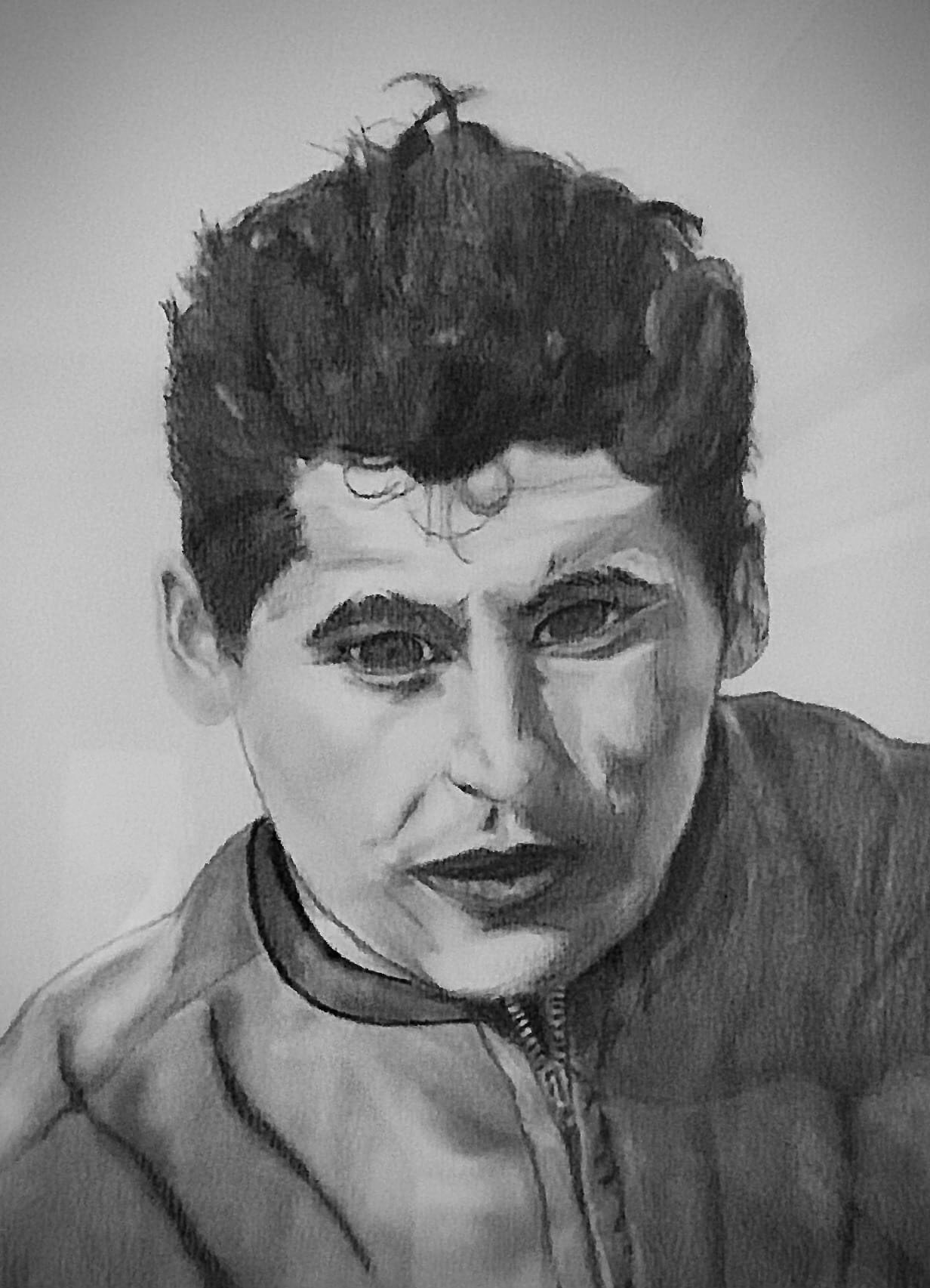 One thing most Canadians probably do not know about Senator Anderson is that she’s an artist. This is one of her charcoal drawings of her uncle David Nasogaluak.