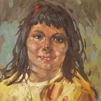 Portrait of a Native Girl (Portrait d’une fille autochtone)