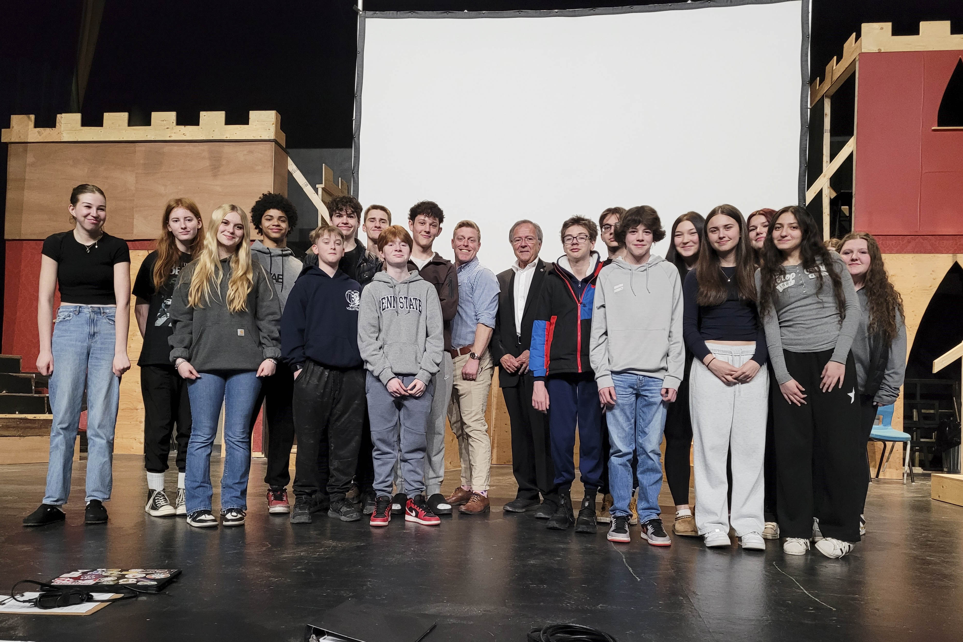 Friday, March 21, 2025 – Senator Jim Quinn; school visit organized by SENgage; Kennebecasis Valley High School, Quispamsis, New Brunswick.